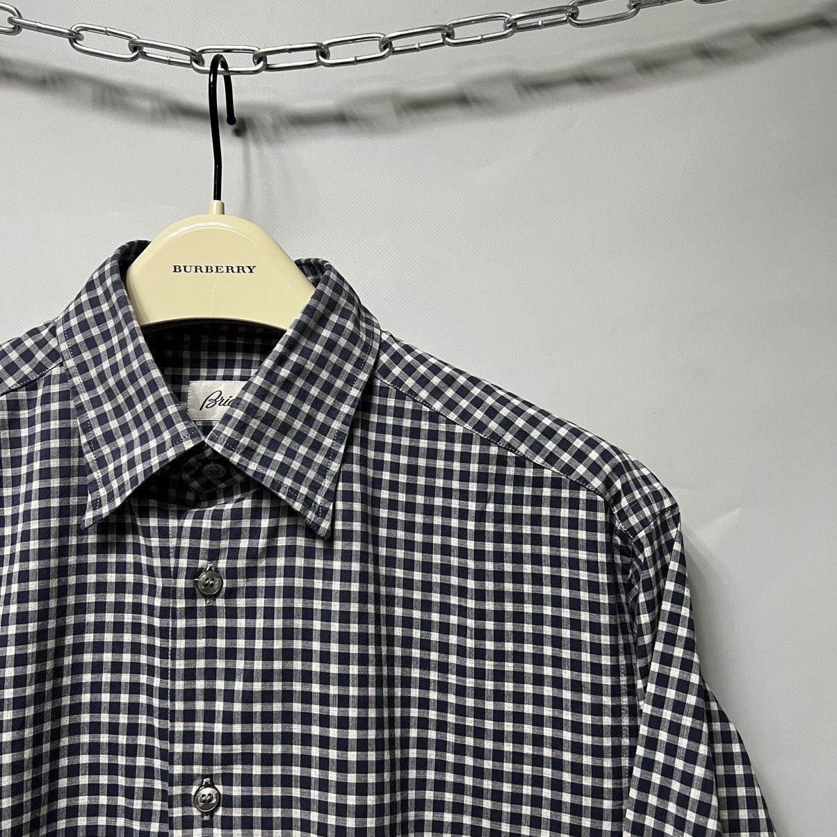 Brioni Brioni Cotton Vintage Button Up Shirt made in Italy Size US M / EU 48-50 / 2 - 4 Thumbnail
