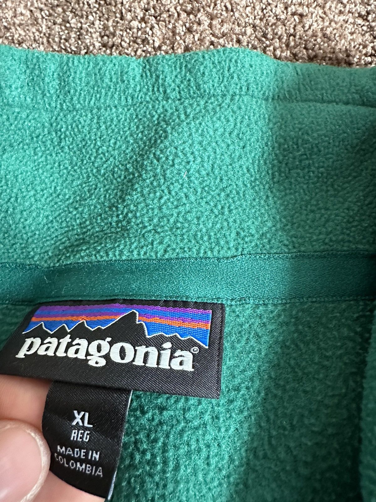 Patagonia 2016 Patagonia Fleece Quarter Zip Sweater Size US XL / EU 56 / 4 - 4 Thumbnail