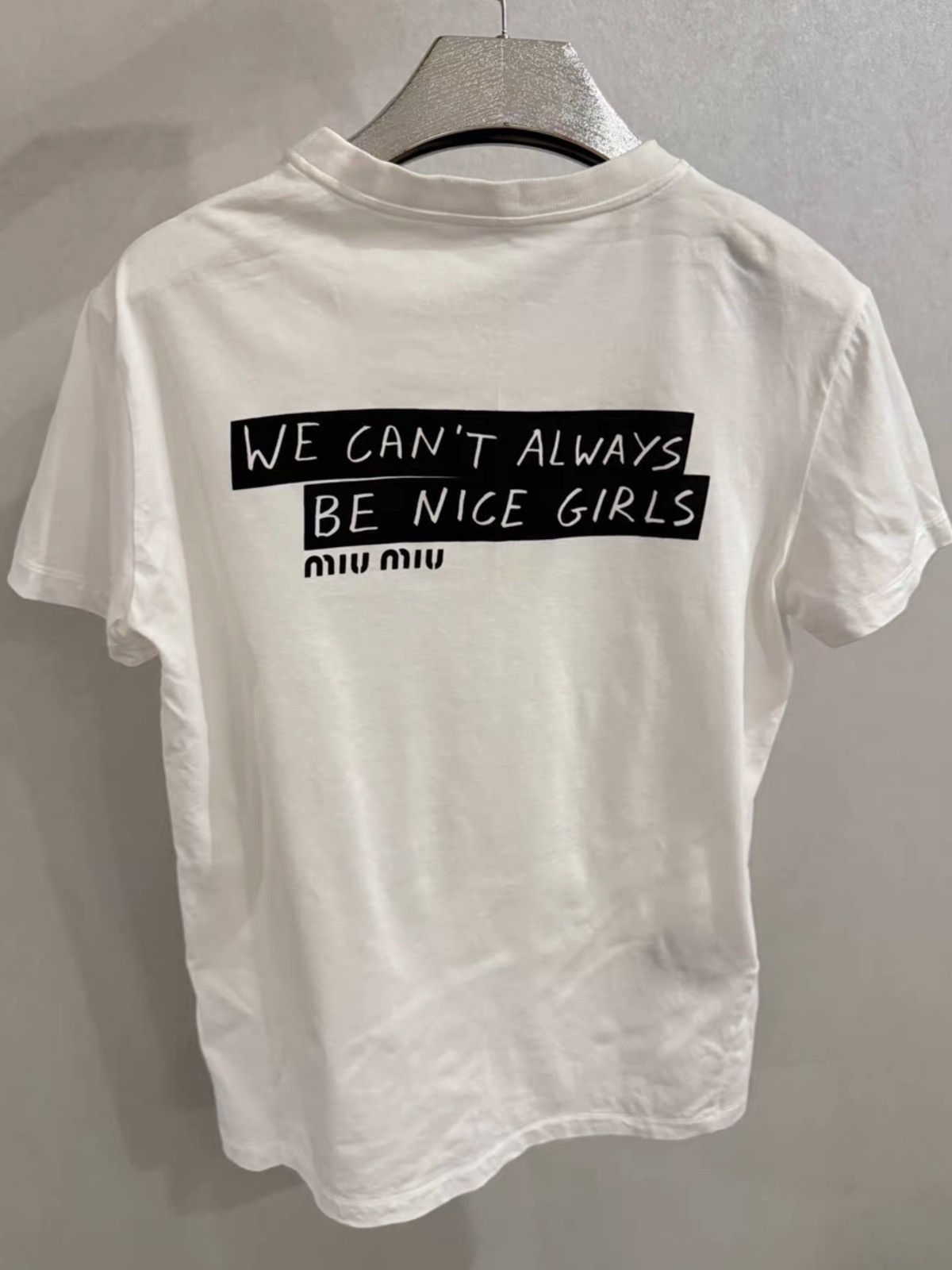 Miu Miu Miu Miu tee Size US XS / EU 42 / 0 - 2 Thumbnail