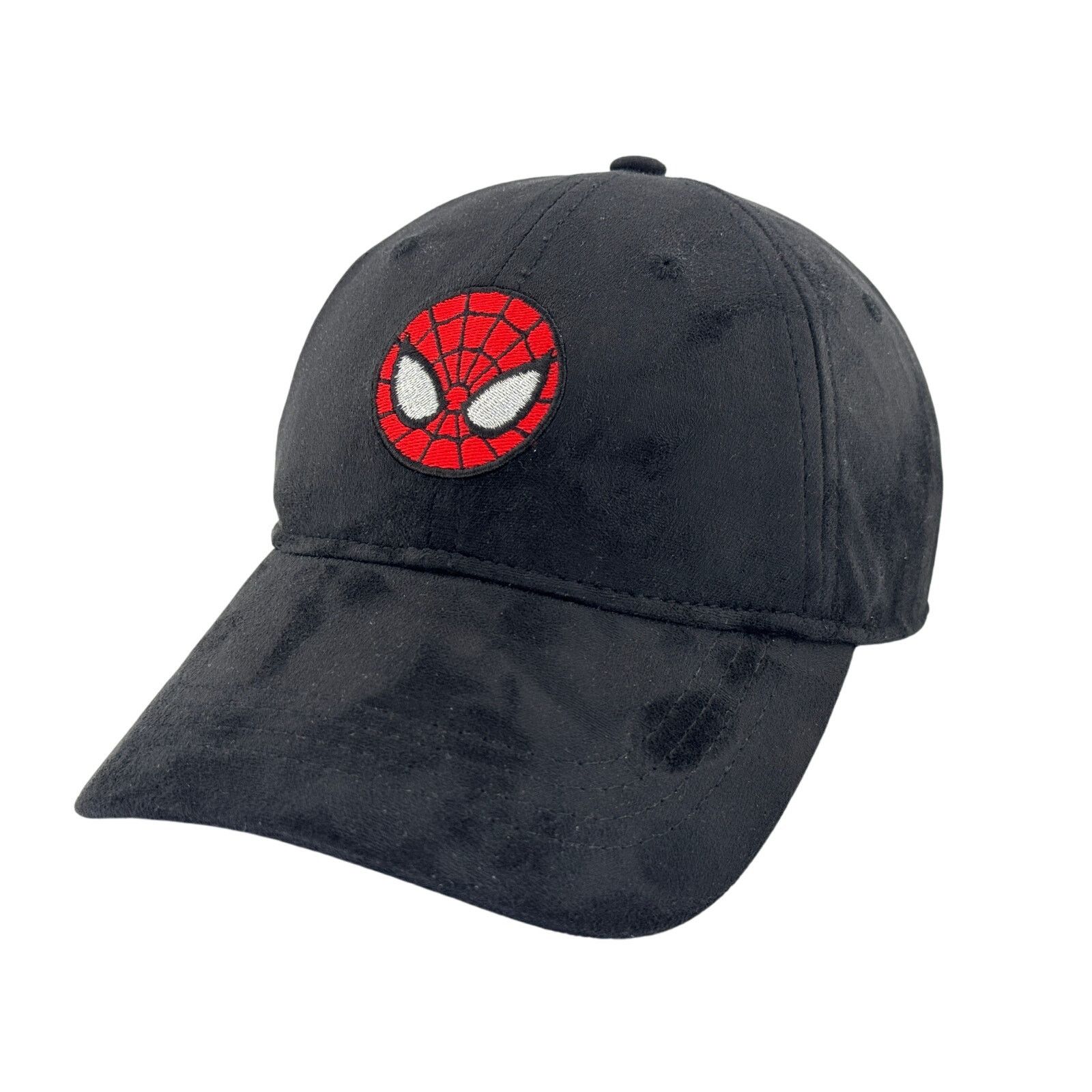 Marvel Comics New Suede Spider-Man Hat - Marvel Strapback Dad Cap Size ONE SIZE - 1 Thumbnail