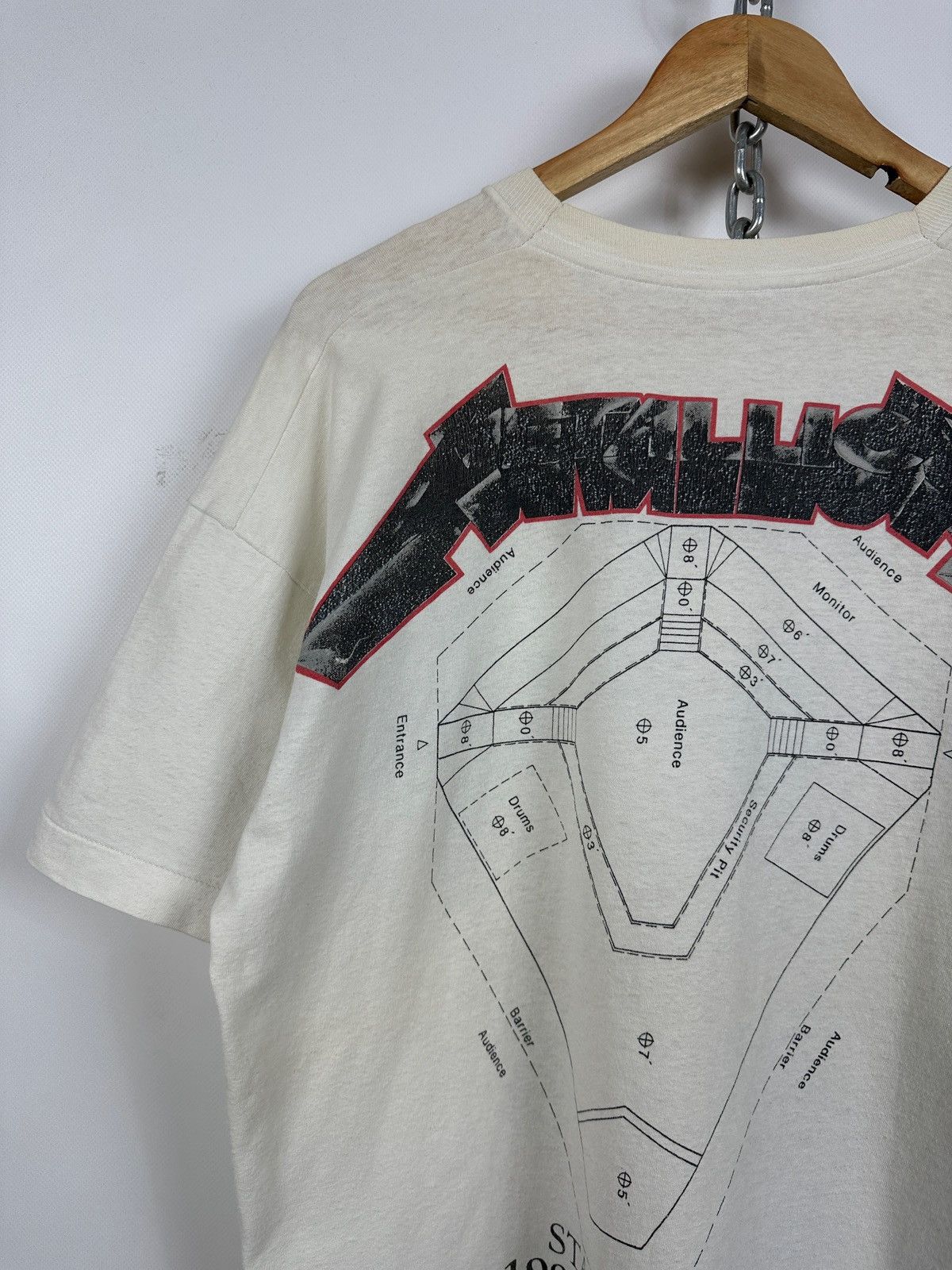 Band Tees Vintage 1991-93 Metallica Wherever I May Roam Brockum Shirt Size US XL / EU 56 / 4 - 14 Thumbnail