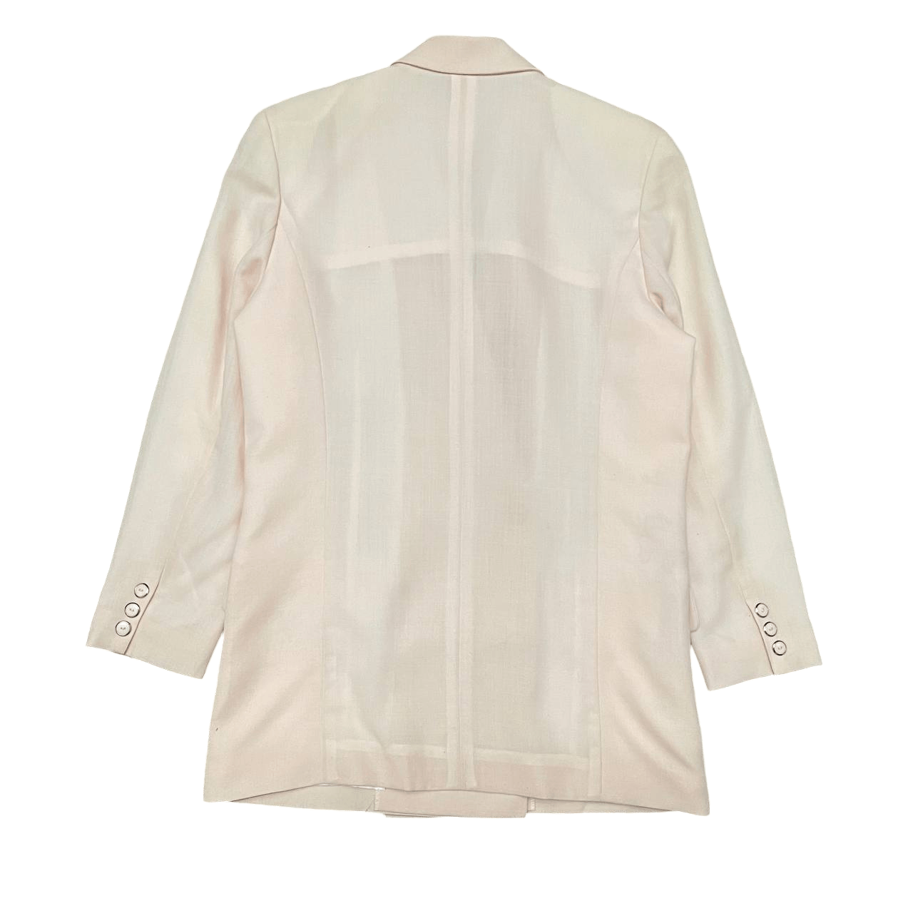 Courreges Vintage Courreges Paris Pink Wool Blazer Coat Size US M / EU 48-50 / 2 - 17 Thumbnail