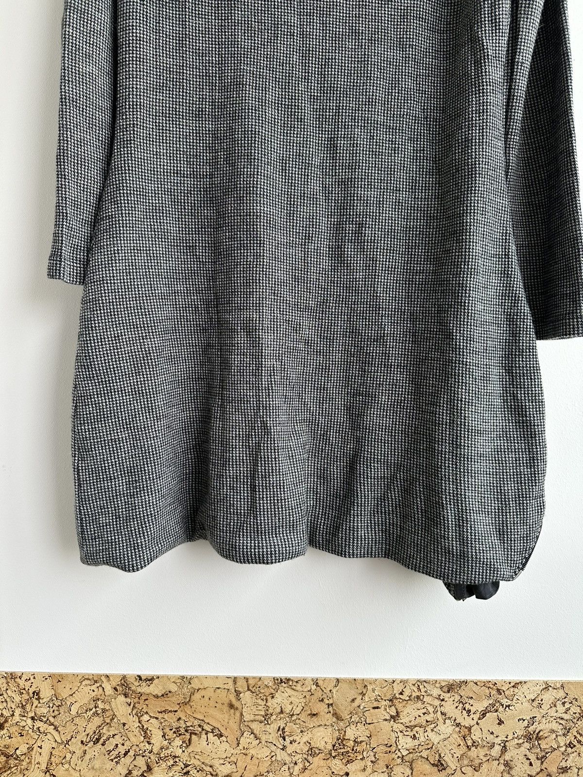 Other Save The Queen Houndstooh Wool Dress Long Sleeve Size M Grey Size M / US 6-8 / IT 42-44 - 9 Thumbnail