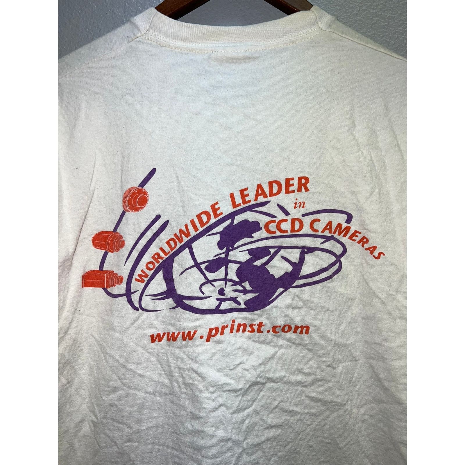 Fruit Of The Loom Vintage Princeton Shirt Instruments Inc CCD Camera Tee XL Size US XL / EU 56 / 4 - 7 Thumbnail