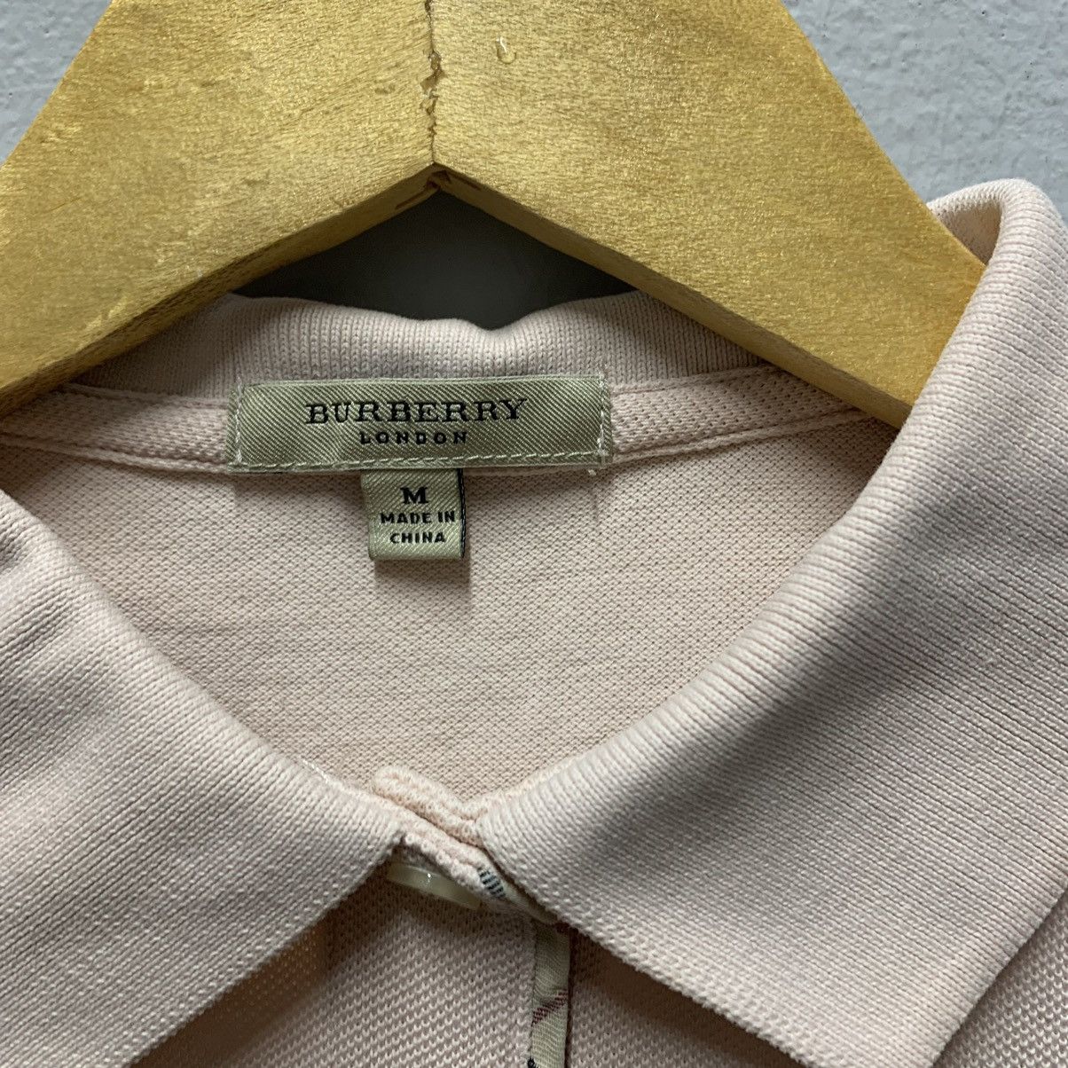 Burberry VINTAGE BURBERRY POLO TEE SHIRT Size M / US 6-8 / IT 42-44 - 2 Thumbnail