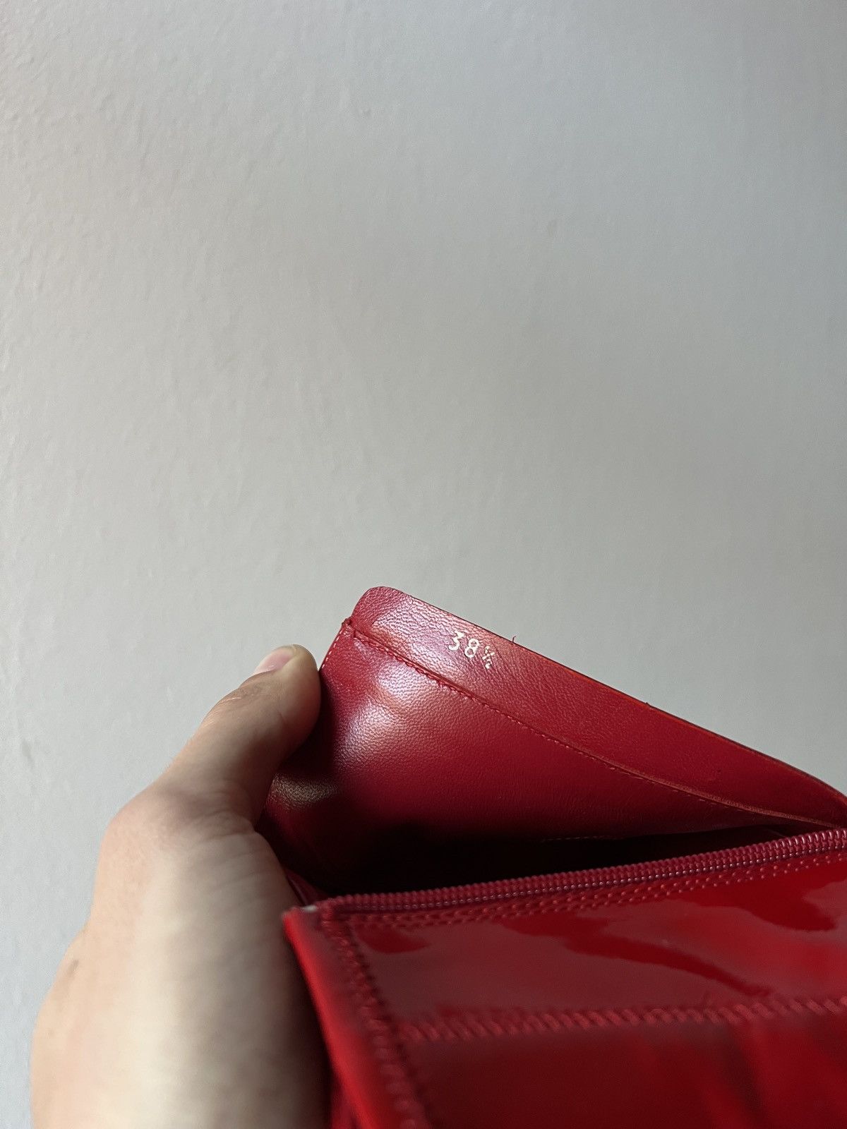 Prada Prada Patent Red Leather Low Heel Boots Platforms Size US 7.5 / IT 37.5 - 13 Thumbnail