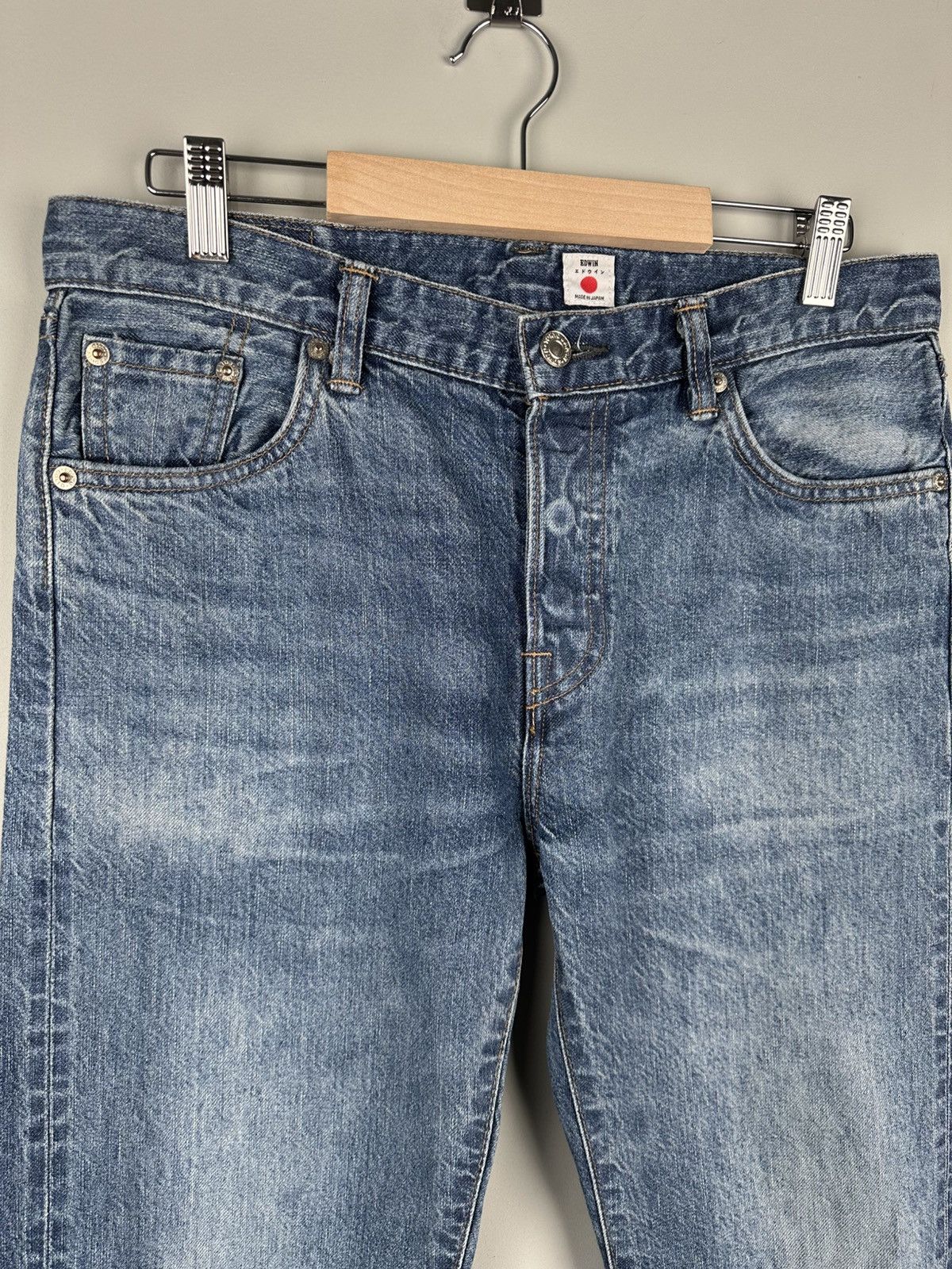 Edwin Edwin Salvedge Slim Tapered Denim Jeans Size US 29 - 3 Thumbnail