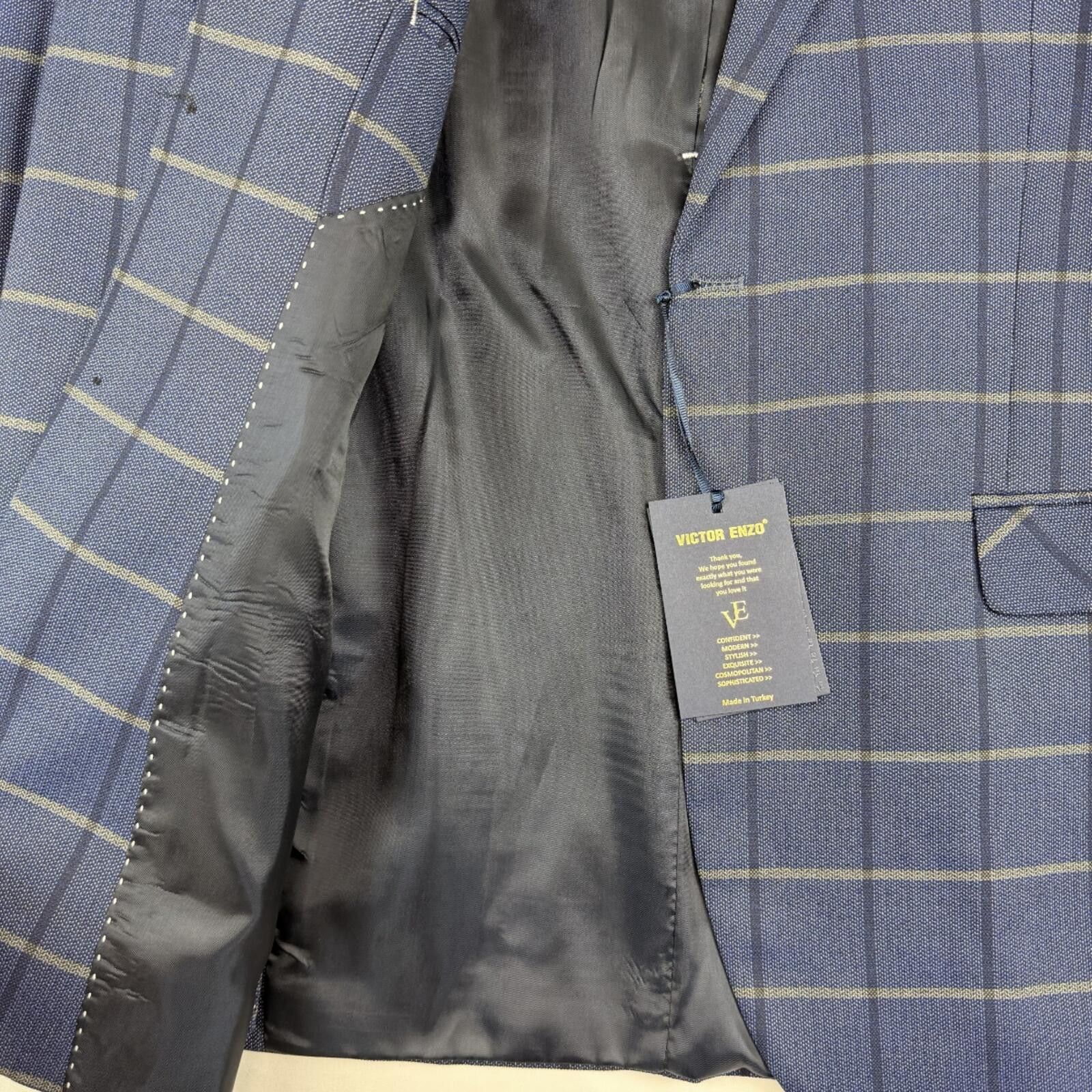 Other NEW Men’s Slim Fit Blazer Jacket - Smart Casual Size UK42 C4 Size 42R - 2 Thumbnail