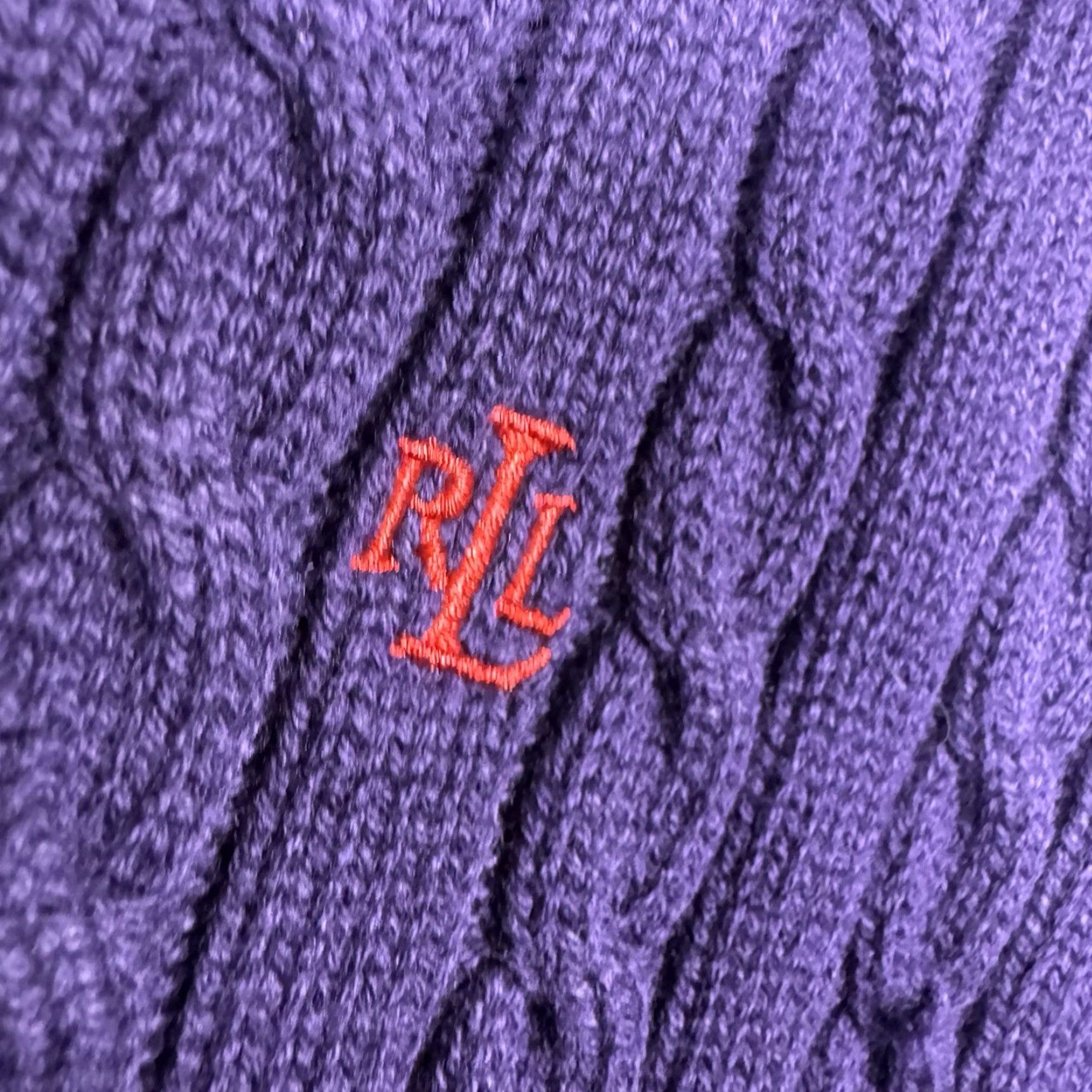 Ralph Lauren VINTAGE Lauren Ralph Lauren Sweater Women XL Cable Knit Pullover Size XL / US 12-14 / IT 48-50 - 7 Thumbnail