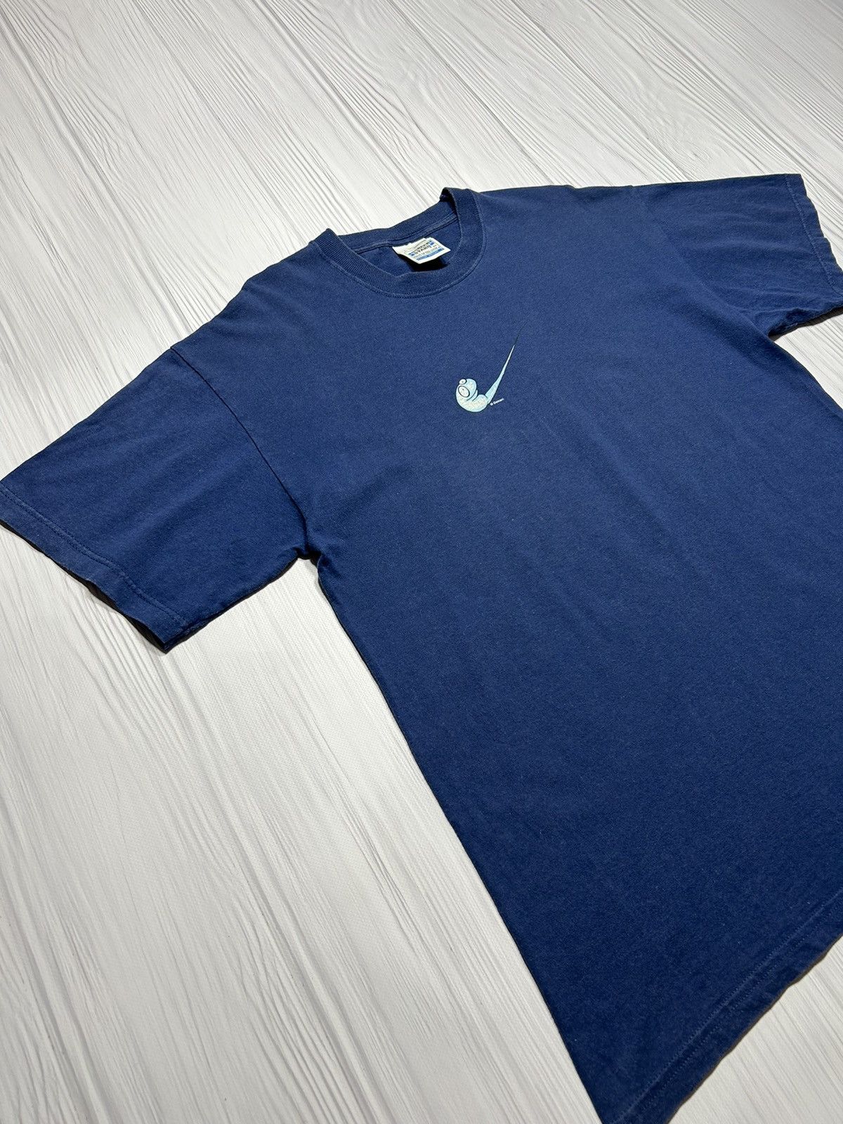 Vintage Vintage Y2K Adult Humor Nike Spermatozoon Domani T-Shirt Size US L / EU 52-54 / 3 - 3 Thumbnail