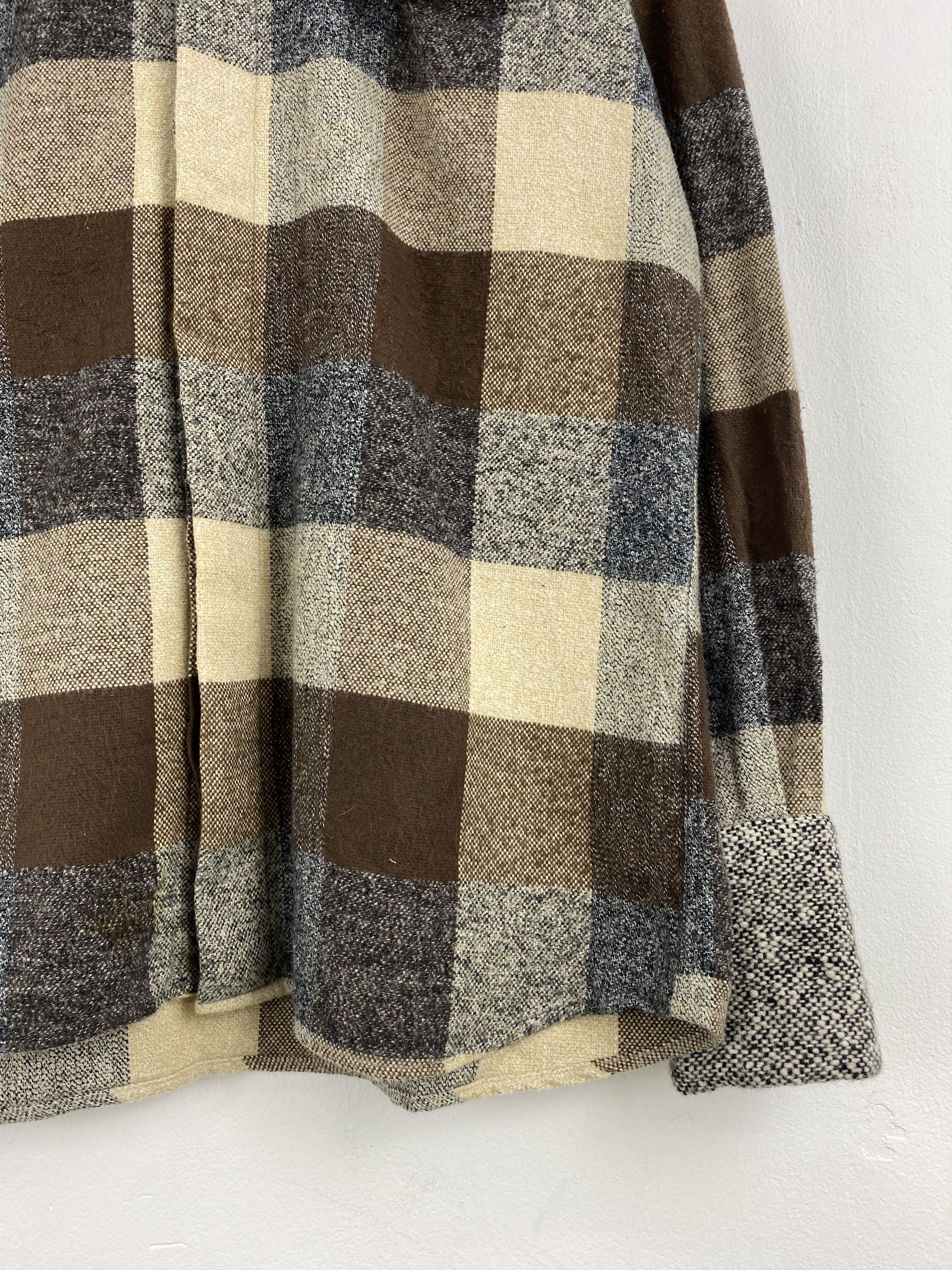 Japanese Brand Vintage C'era Una Volta Button Ups Plaid Fleece Shirt JA0134 Size US L / EU 52-54 / 3 - 8 Thumbnail