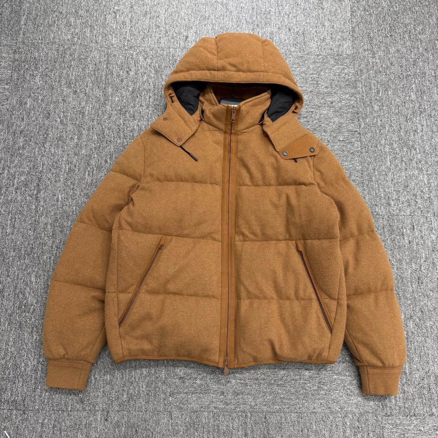 Zegna High-End Cashmere Down Jacket