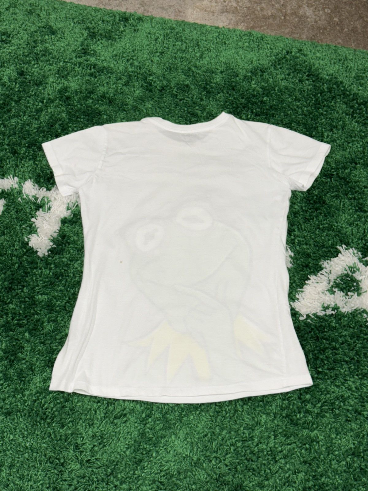 Vintage Muppets Kermit Frog Glasses White Tee XL Portrait All Over Size XL / US 12-14 / IT 48-50 - 4 Thumbnail