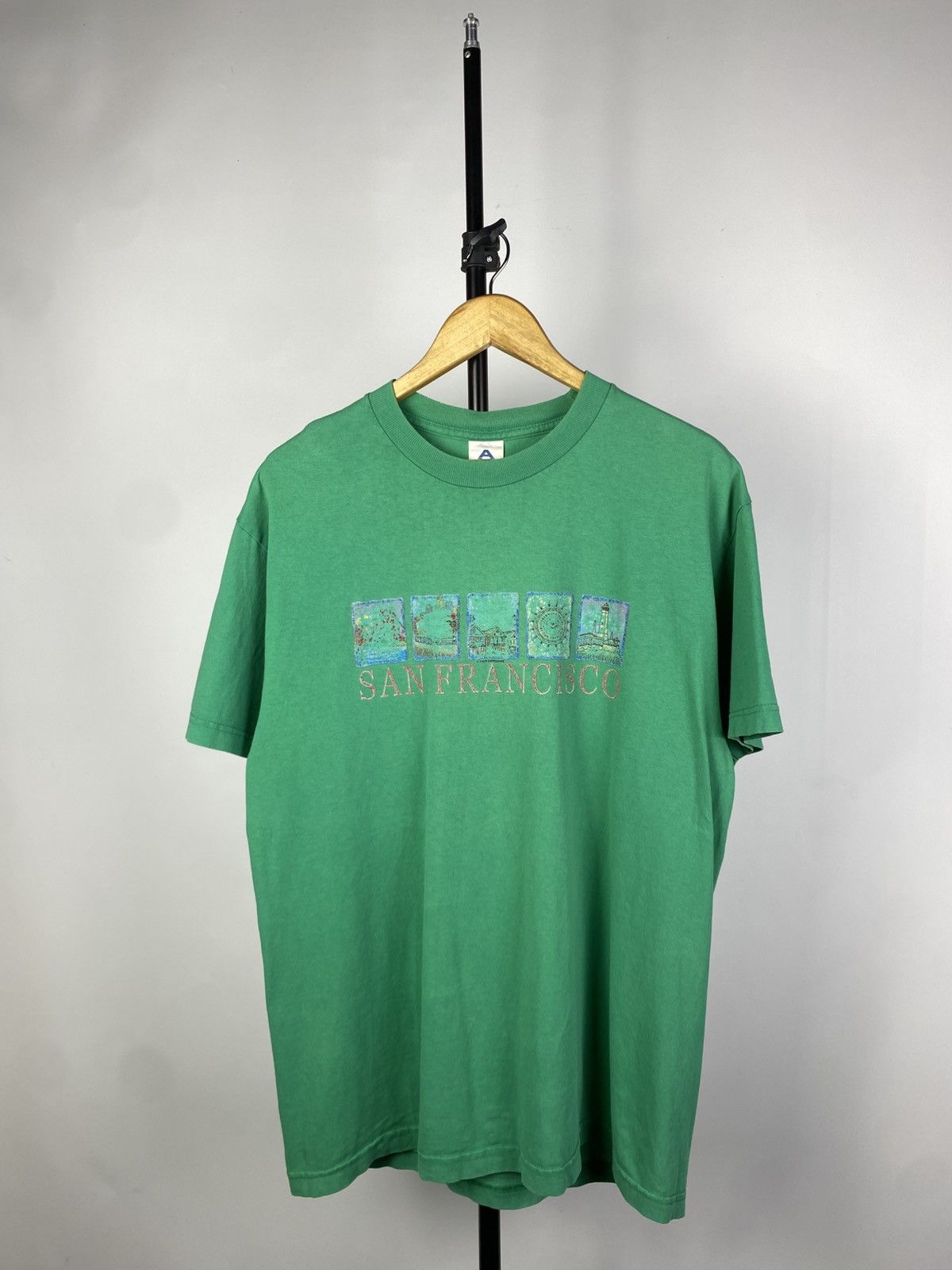 Vintage VINTAGE 90s USA SAN FRANCISCO y2k Tee Shirt Size US L / EU 52-54 / 3 - 1 Thumbnail