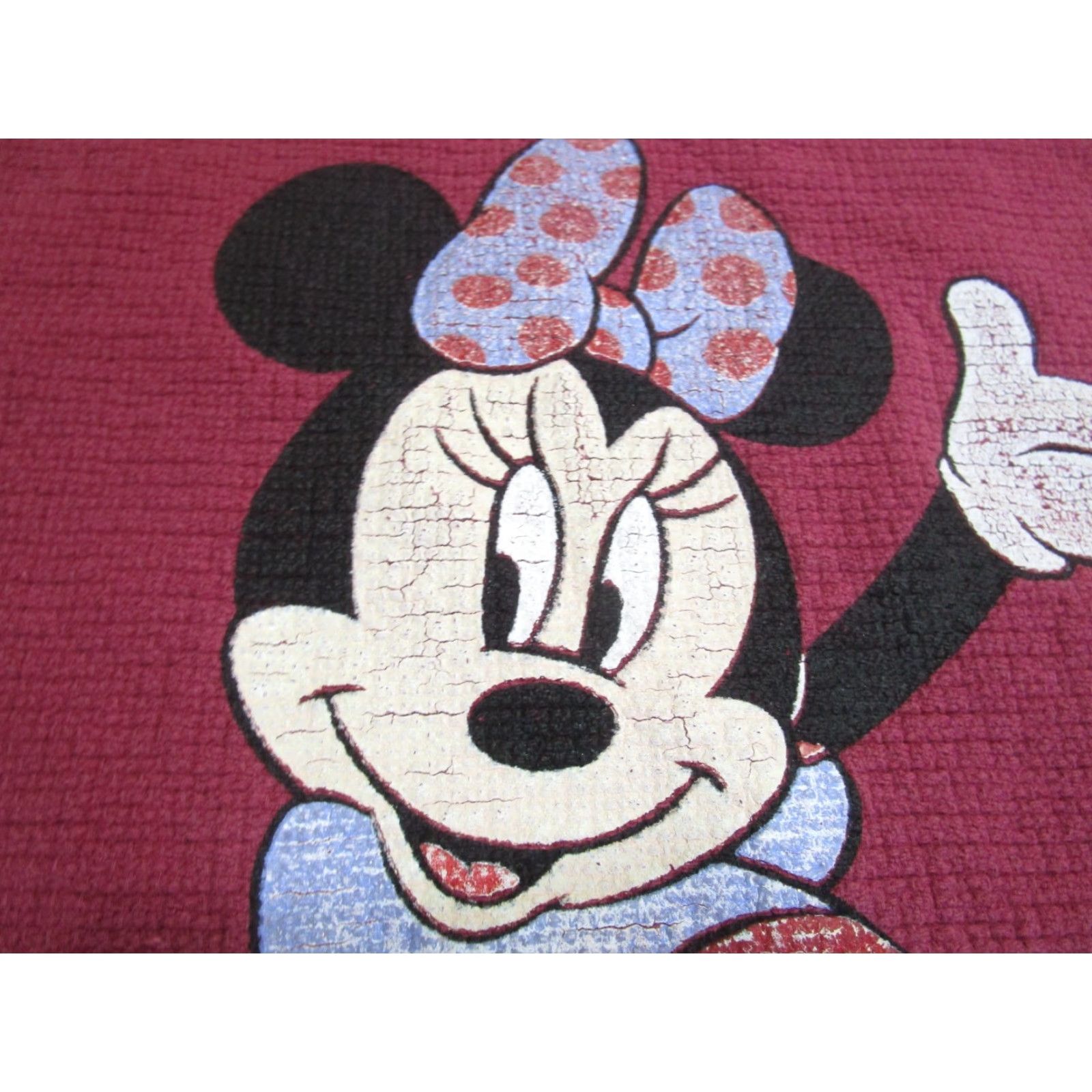 Mickey Unlimited VINTAGE Minnie Mouse Disney Sweatshirt Womens XL Purple 90s 1990s Pullover Crew Neck Sweatshirt Ladies Regular Fit Size XL / US 12-14 / IT 48-50 - 3 Thumbnail