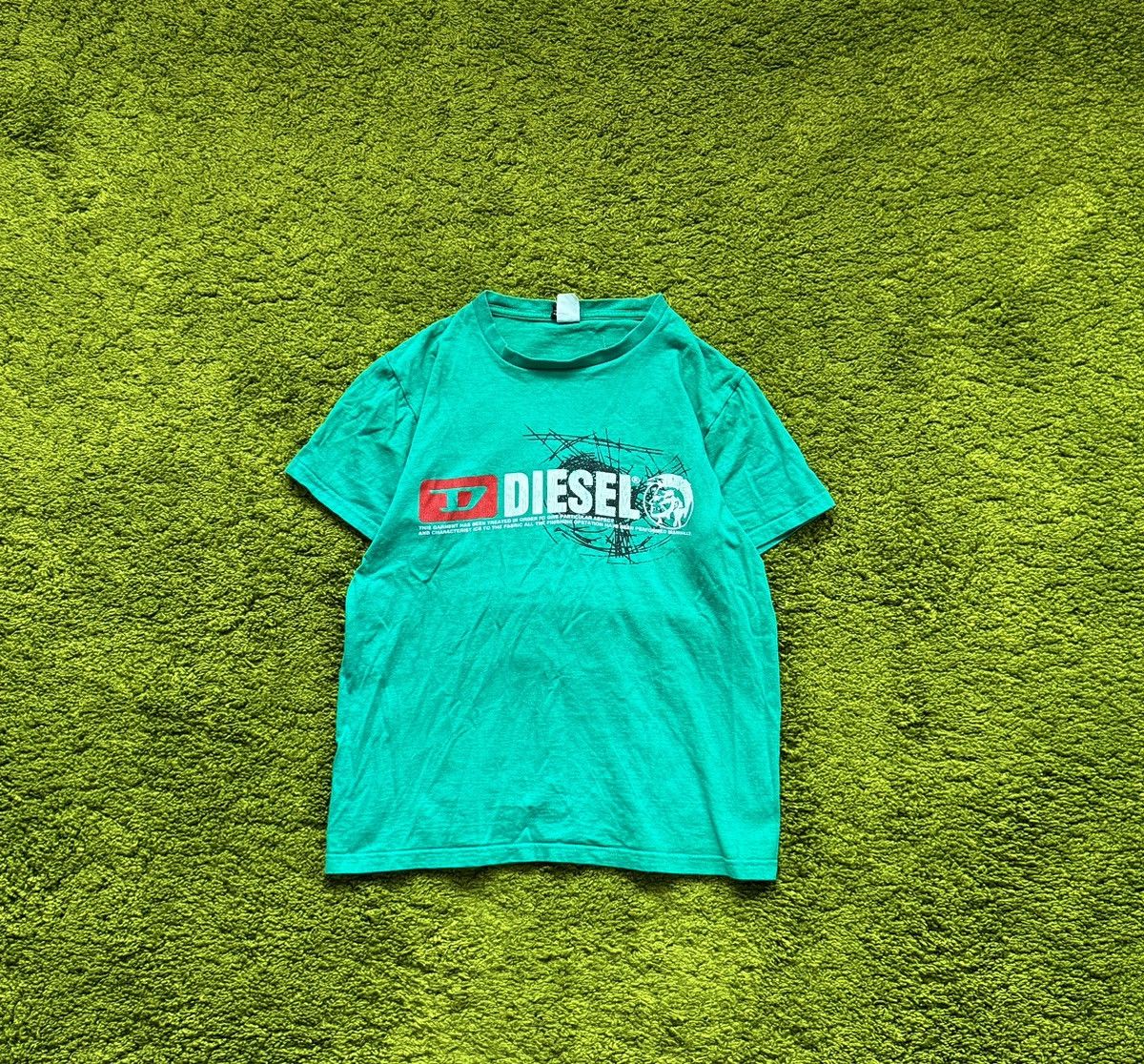 Diesel × Vintage Diesel 2000s vintage big punk logo t-shirt Y2K Size US M / EU 48-50 / 2 - 1 Thumbnail
