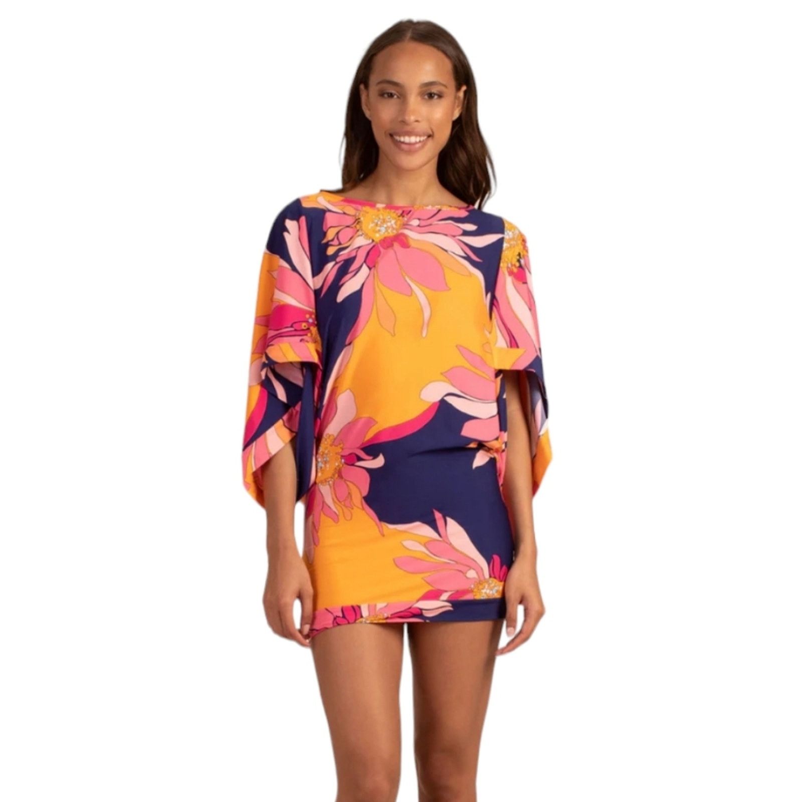 Trina Turk Trina Turk breeze swim tunic dress Floral print medium Size M / US 6-8 / IT 42-44 - 1 Thumbnail