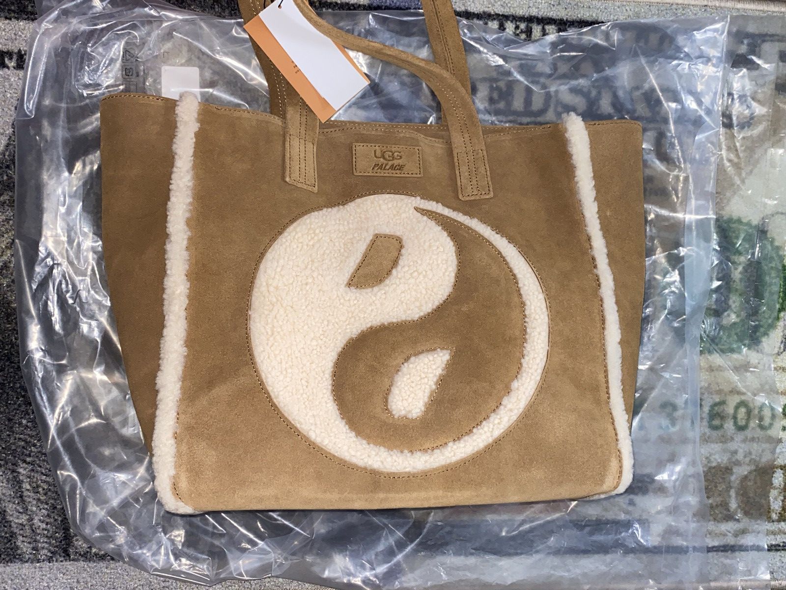 Palace × Ugg Palace x UGG Tote Bag Chestnut | Grailed