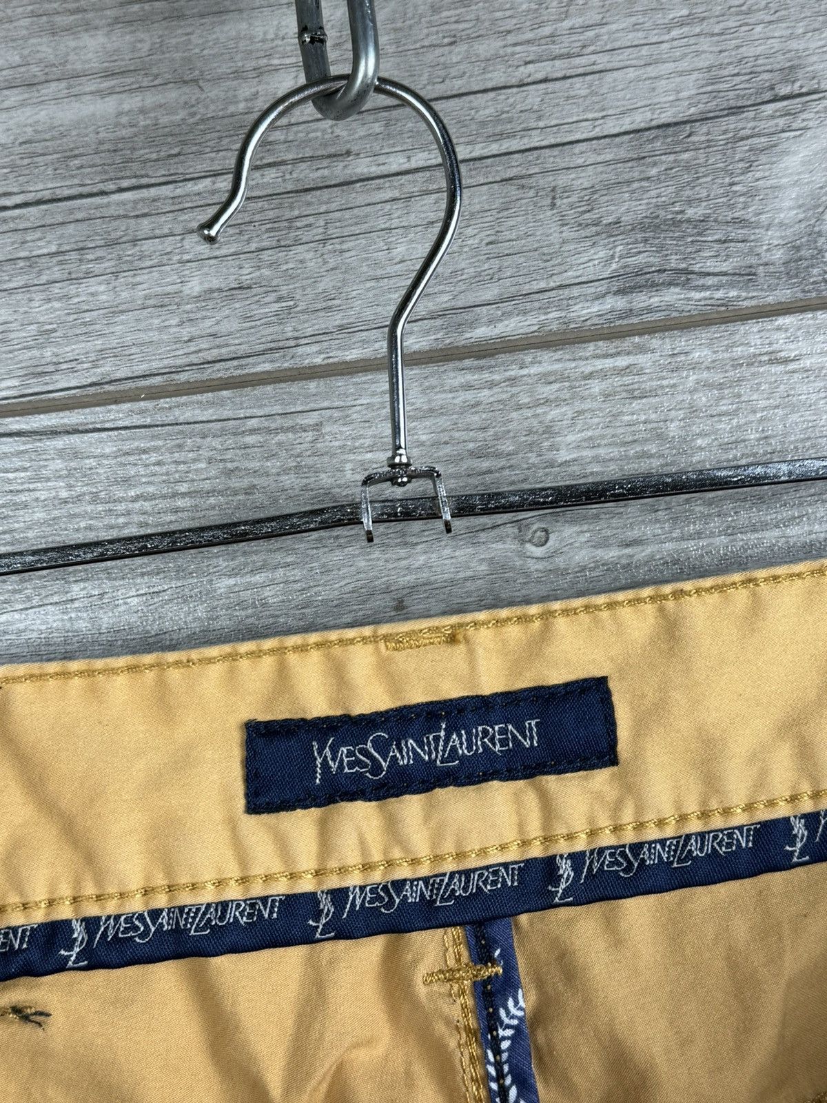 Vintage × Yves Saint Laurent Vintage Casual Pants YSL Yves Saint Lauren Luxury Designs Size US 36 / EU 52 - 10 Thumbnail