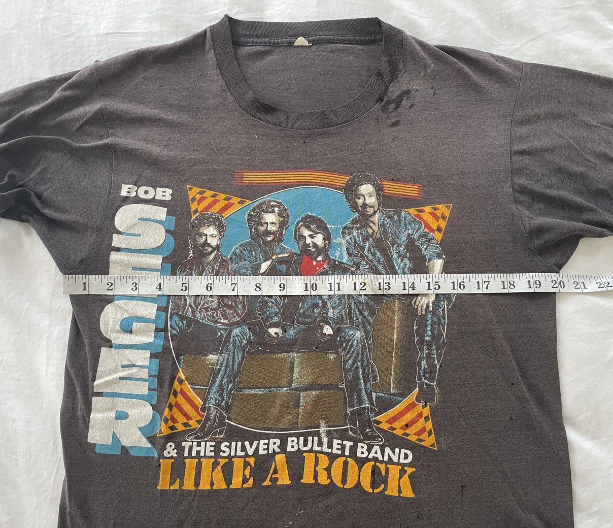 Other True Vintage Bob Seger Like a Rock Tour 1986 T-Shirt L Size US M / EU 48-50 / 2 - 8 Thumbnail