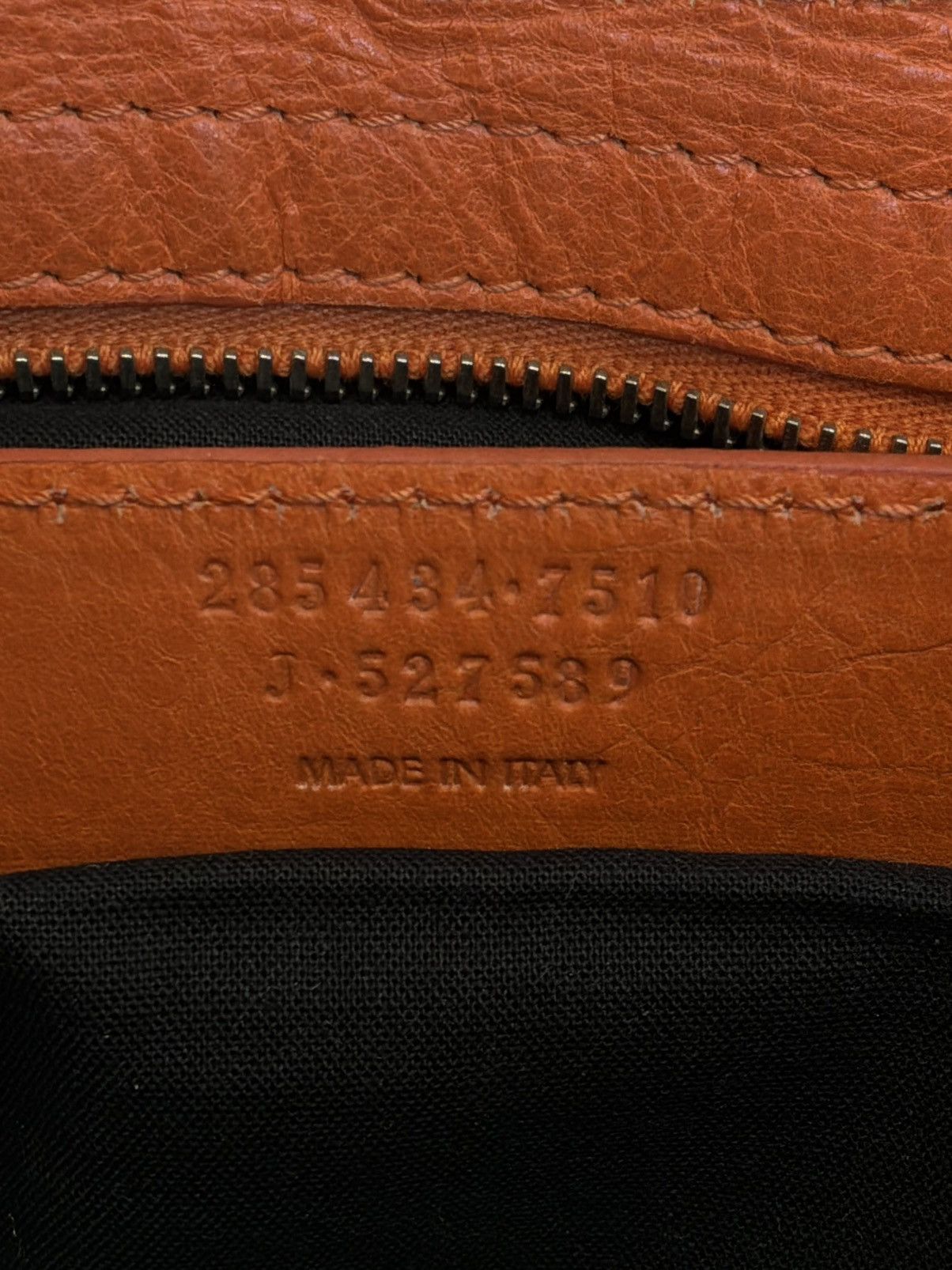 Balenciaga - Motorcyle Town - Orange Lambskin Crossbody Bag