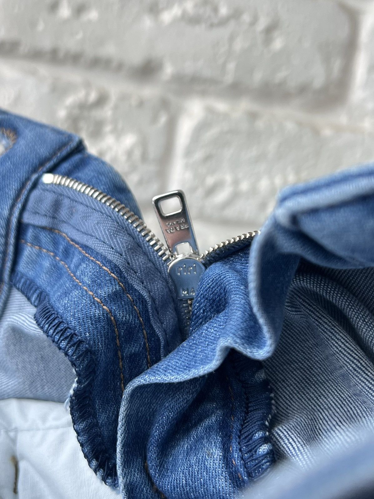 Prada Prada Milano Logo Blue Denim Jeans Size 28" / US 6 / IT 42 - 7 Thumbnail