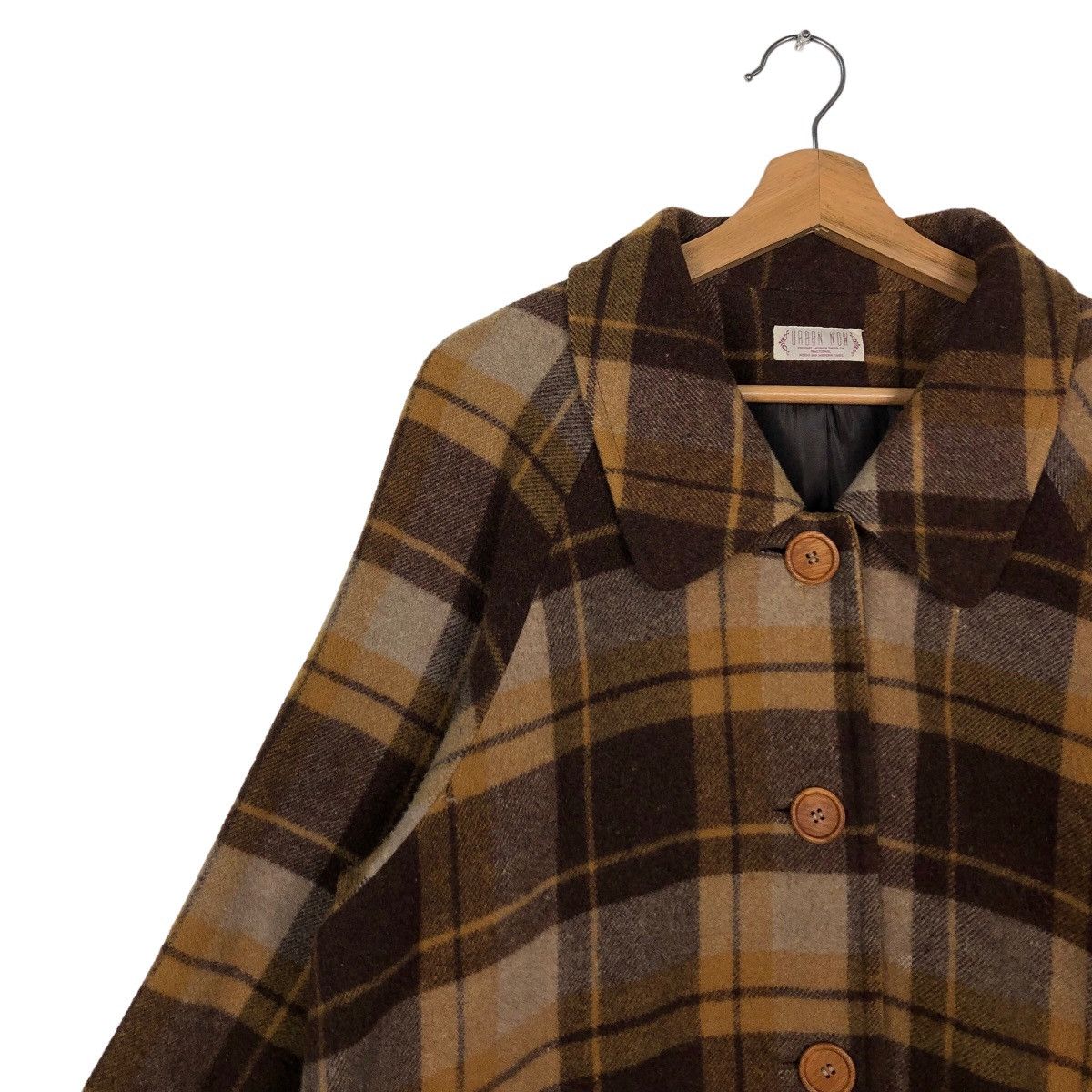 Issey Miyake 🔥90’s Tartan Design Wool Jacket Oversize Urban Issey Miyake Size US M / EU 48-50 / 2 - 6 Thumbnail