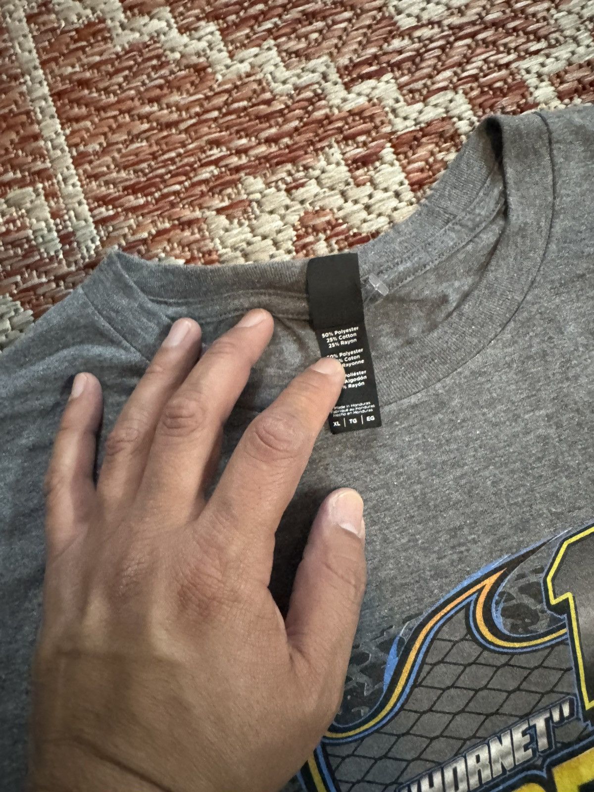 NASCAR NASCAR Hudson Jordan Tee Grey Size XL charcoal grey Size US XL / EU 56 / 4 - 4 Thumbnail