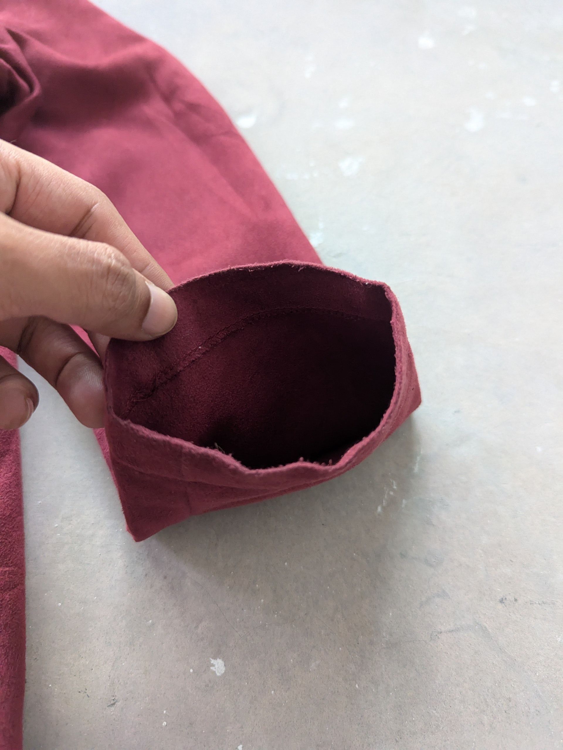 Japanese Brand × Vintage Vintage Vevelka Red Velvet Jacket Size S / US 4 / IT 40 - 5 Thumbnail