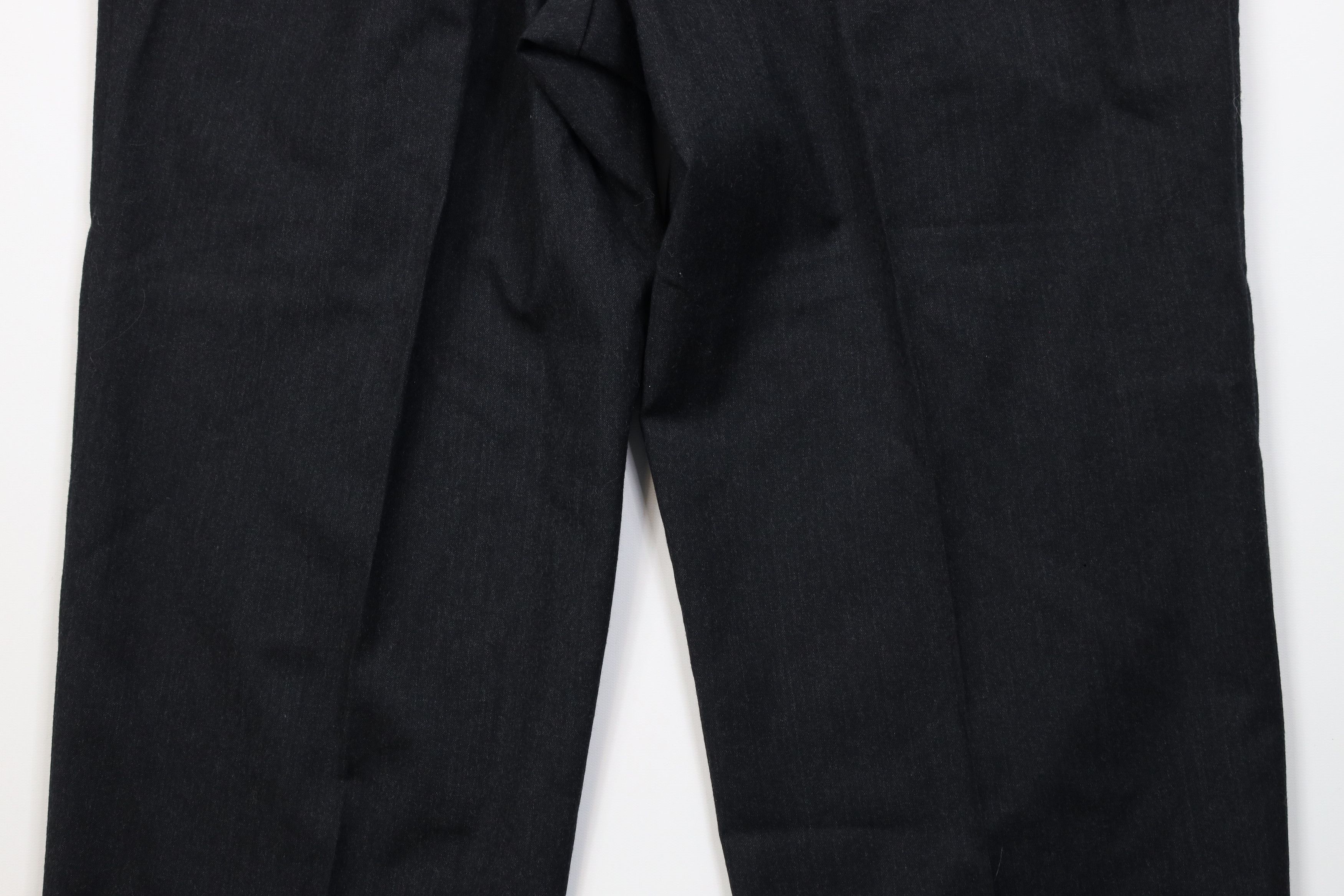 Vintage Vintage 70s Streetwear Wool Knit Wide Leg Chino Pants Gray Size US 38 / EU 54 - 14 Thumbnail