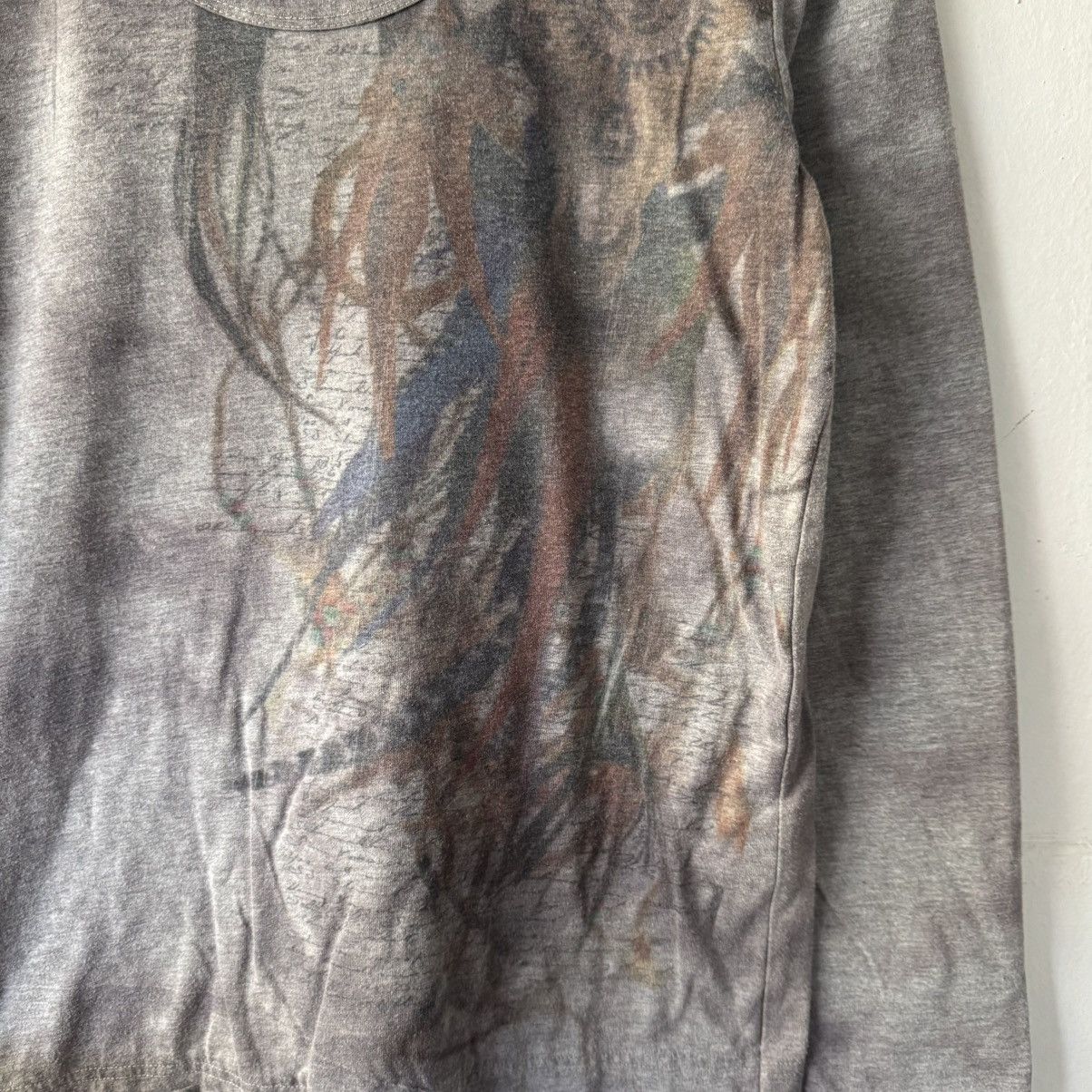 Japanese Brand 2000s in the attic ox bone feather lgb ifsix long sleeve Size US L / EU 52-54 / 3 - 7 Thumbnail