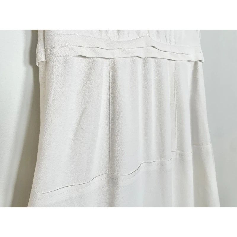 Burberry Burberry Brit Gray White Knee Length Mini Dress US Size 4 Size XS / US 0-2 / IT 36-38 - 14 Thumbnail