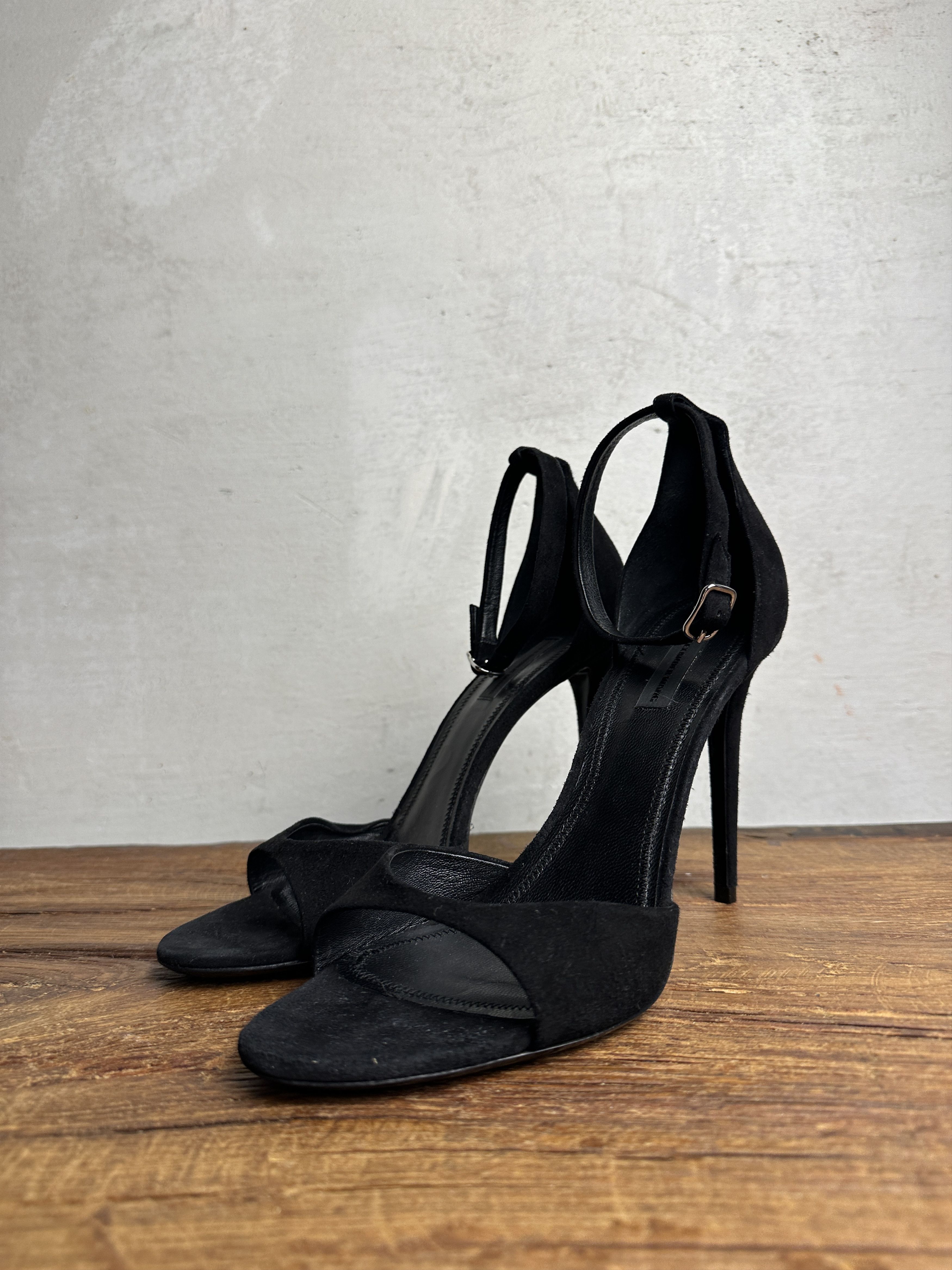 Alexander Wang Alexander Wang Black High Heeled Sandals Size US 10 / IT 40 - 2 Thumbnail