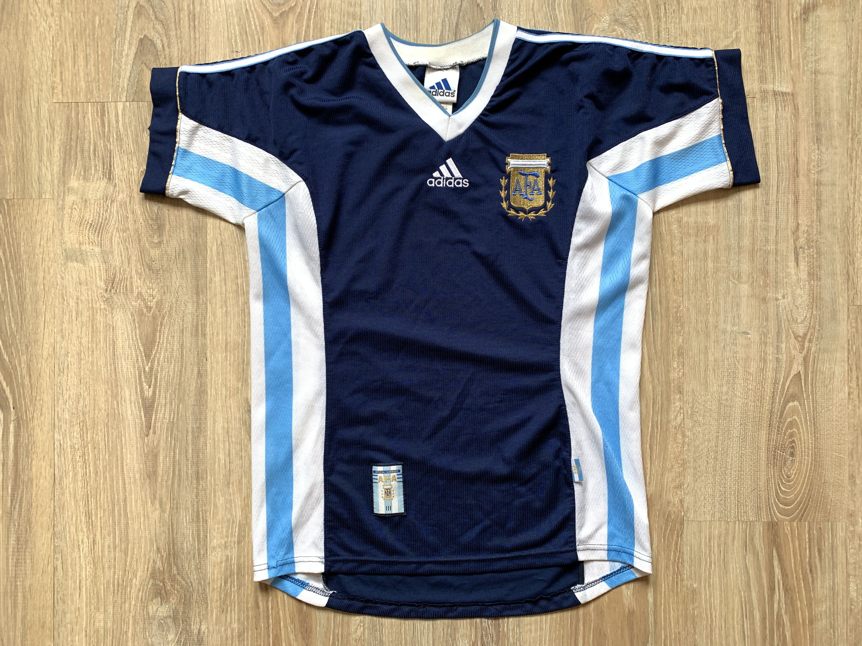 Adidas × Vintage Rare Adidas Argentina National Teams Football Shirt Size US XS / EU 42 / 0 - 1 Thumbnail