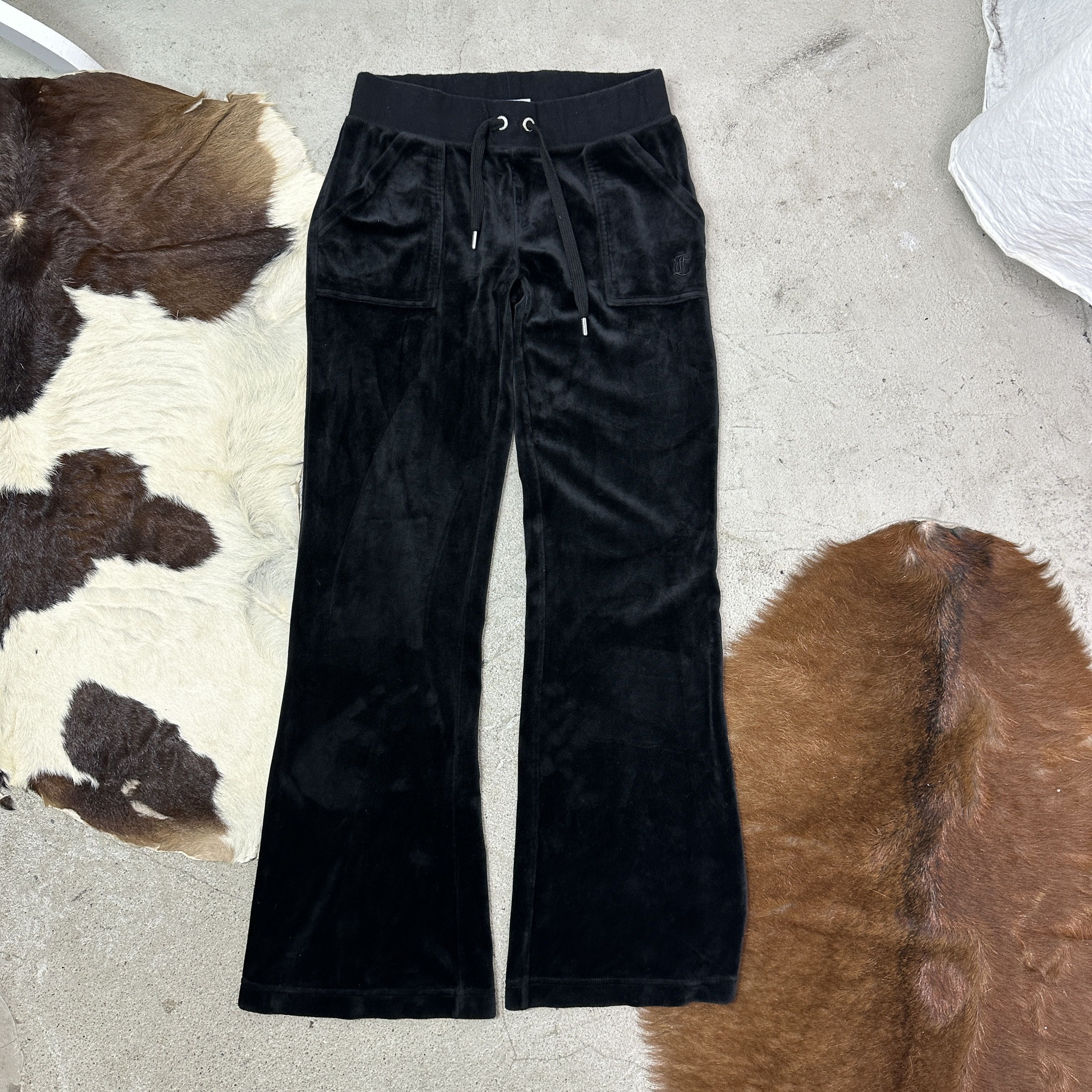 Juicy Couture Vintage Velvet Sporty Juicy Couture Tracksuit Set Y2K Size 25" / US 0 / IT 36 - 6 Thumbnail