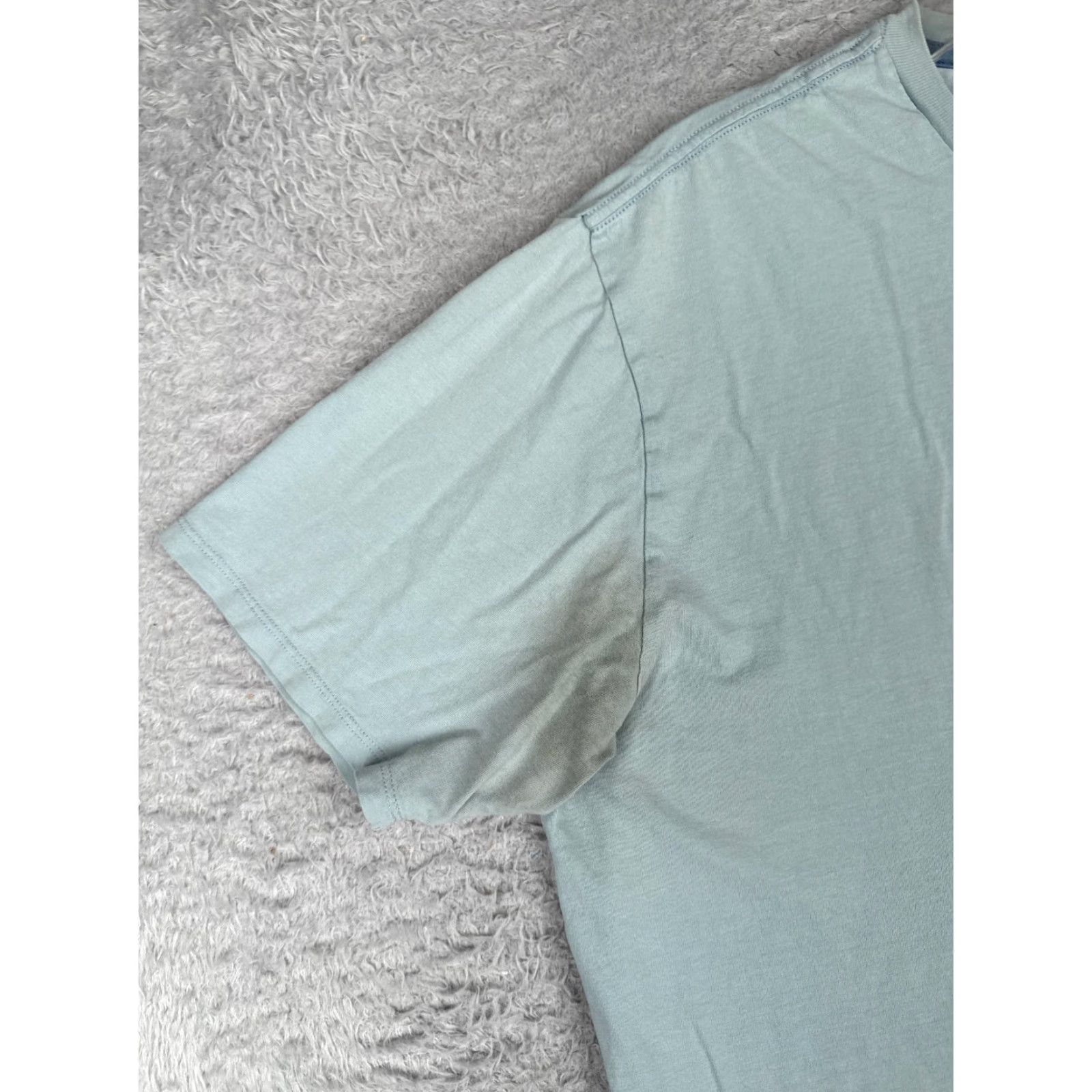 Patagonia Patagonia Shirt Men L Blue Crew Neck Short Sleeve 100% Cotton Logo USA Outdoor All Seasons Slim Regular Active Size US L / EU 52-54 / 3 - 3 Thumbnail