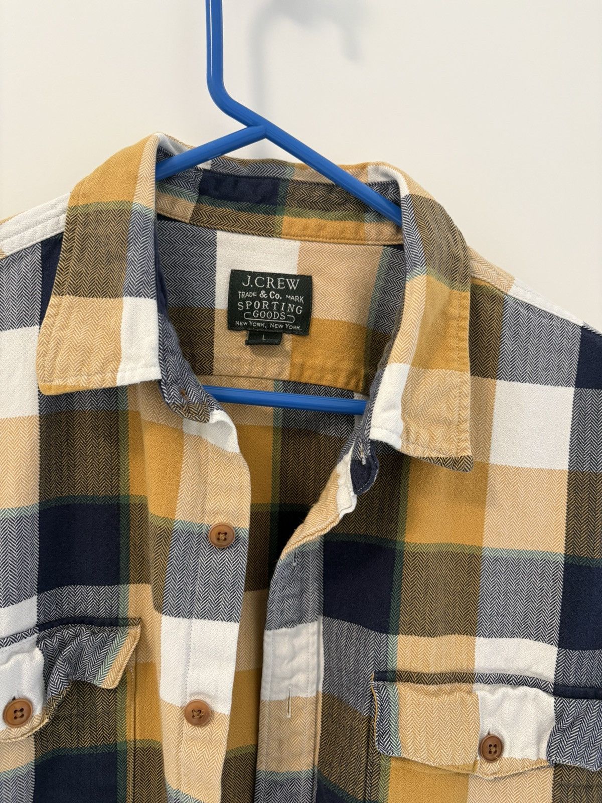 J.Crew J.Crew Sporting Goods Plaid Flannel Shirt Large Size US L / EU 52-54 / 3 - 2 Thumbnail