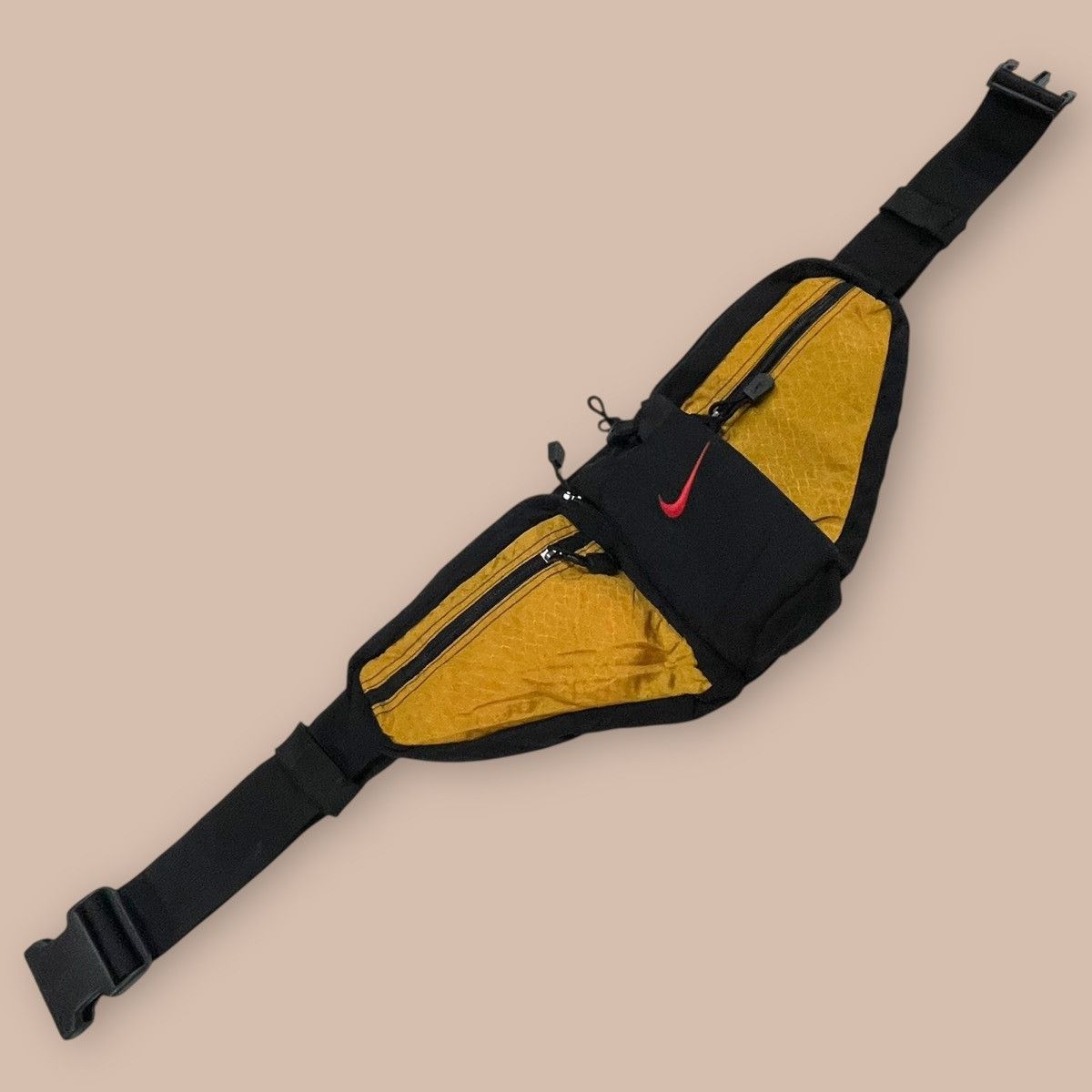 Nike OG 90's Nike Black/Yellow Waist Bag Size ONE SIZE - 3 Thumbnail