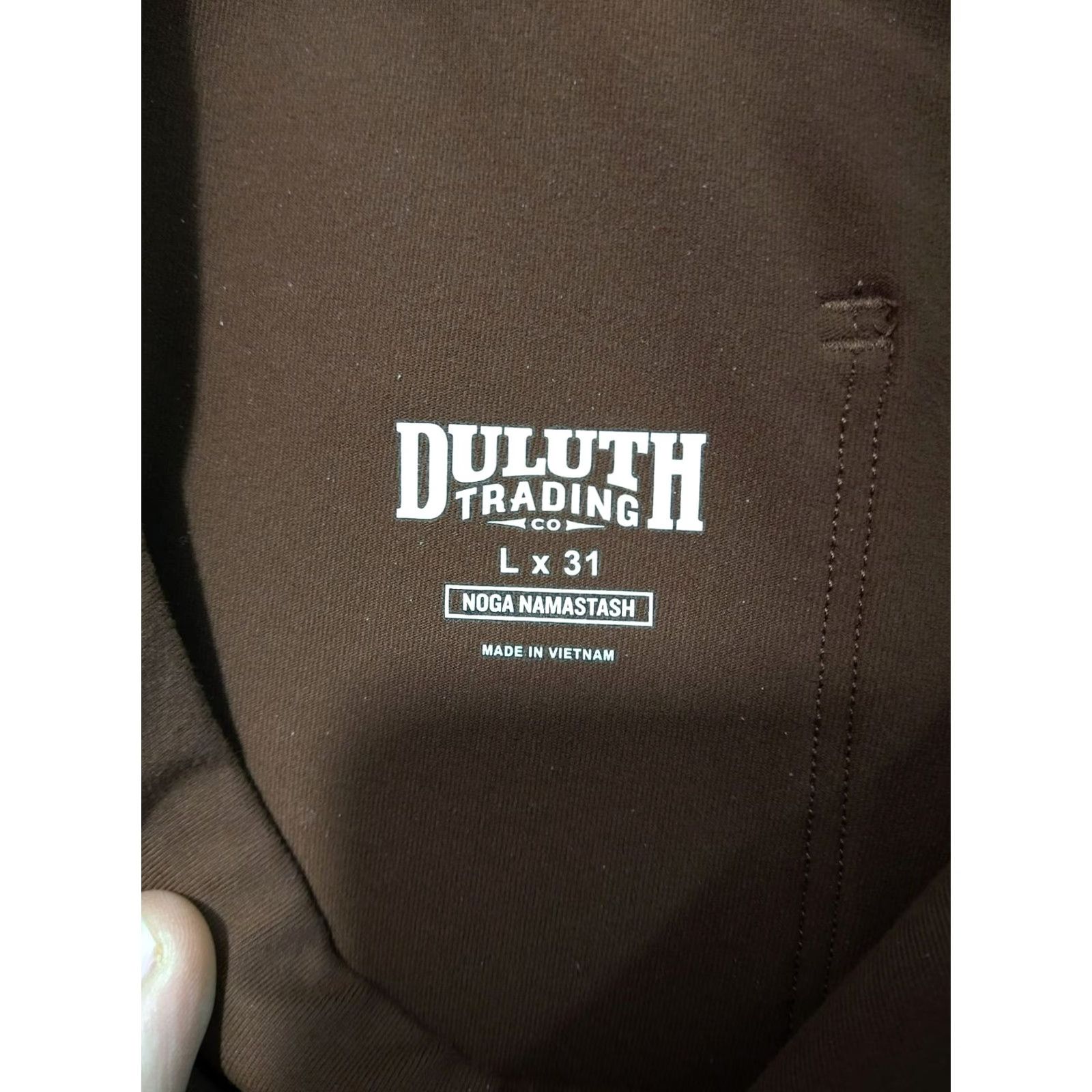 Duluth Trading Company Duluth Trading Co. Pants Womens L Brown Nylon Spandex Slim Leg Pull On 31 Inseam 34 Waist Straight Cargo Modern Comfortable Pockets Stretch Womens Size 36" / US 14 / IT 50 - 7 Thumbnail