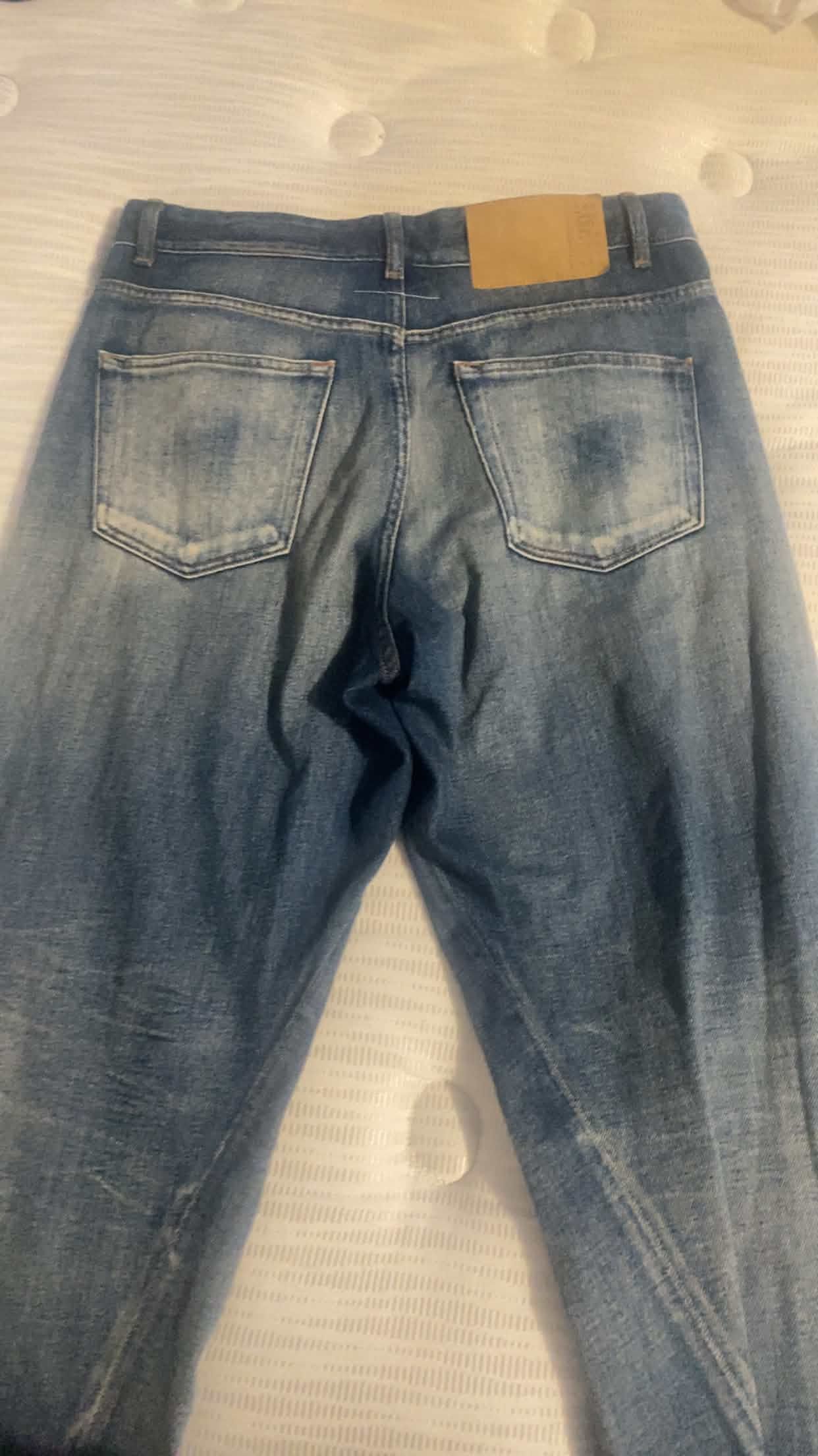 Maison Margiela Wide-leg Jeans Size US 34 / EU 50 - 2 Thumbnail