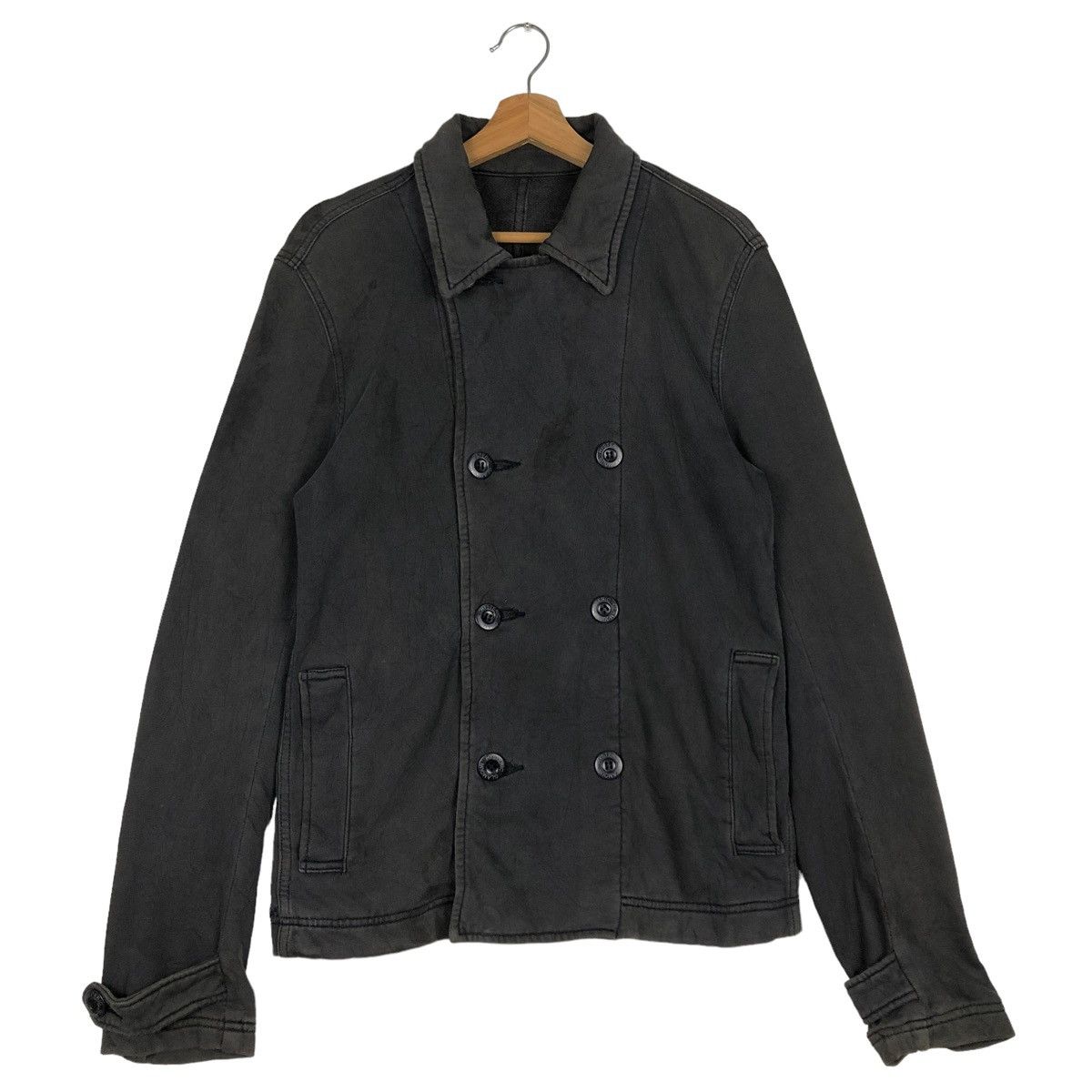 Hysteric Glamour 🔥Vtg Wool Double Breast Biker Jacket HG Hysteric Glamour Size US S / EU 44-46 / 1 - 1 Thumbnail