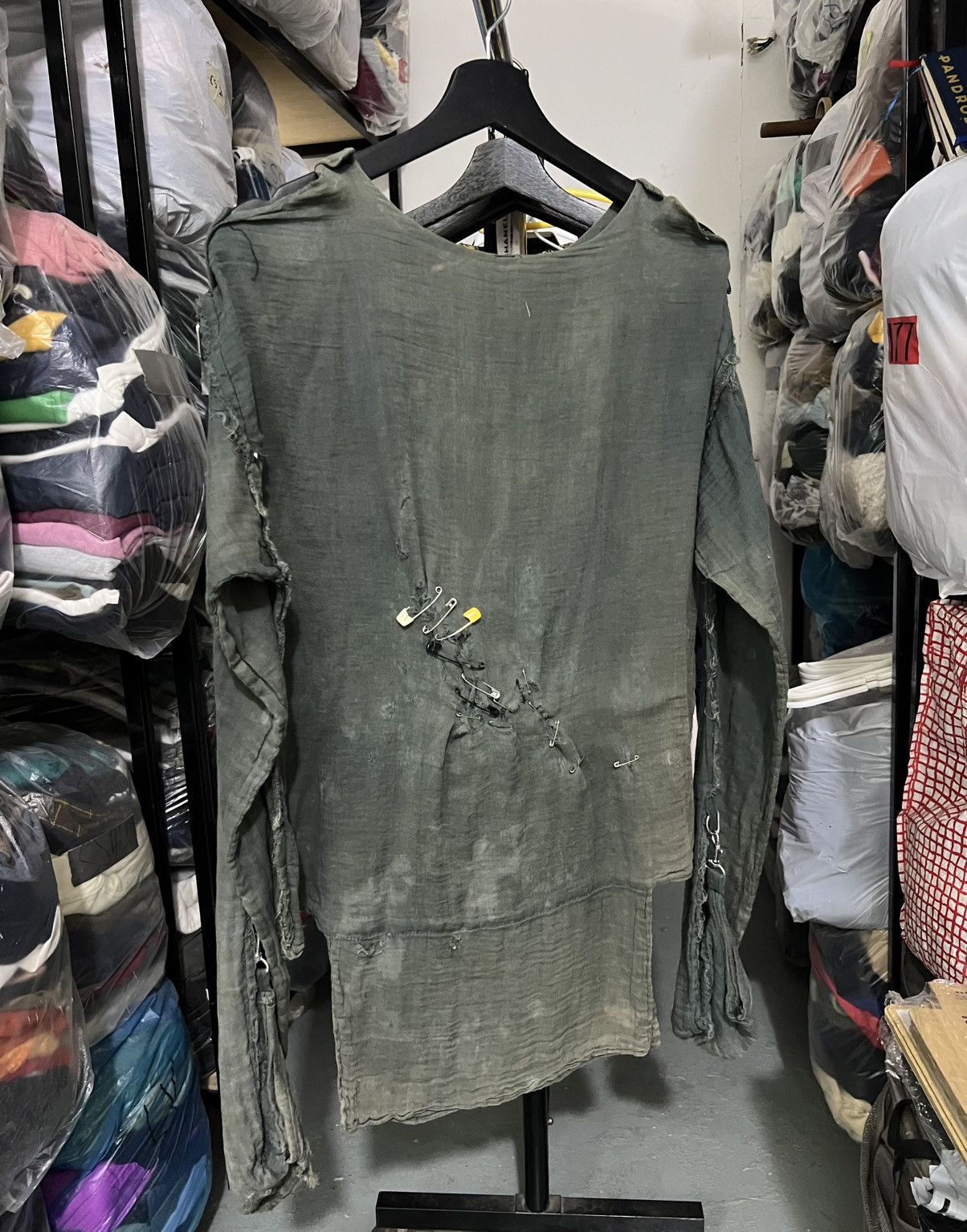 Seditionaries × Vintage Vintage Distressed UK Subs Warhead Punk Muslin Shirt Size US M / EU 48-50 / 2 - 14 Thumbnail