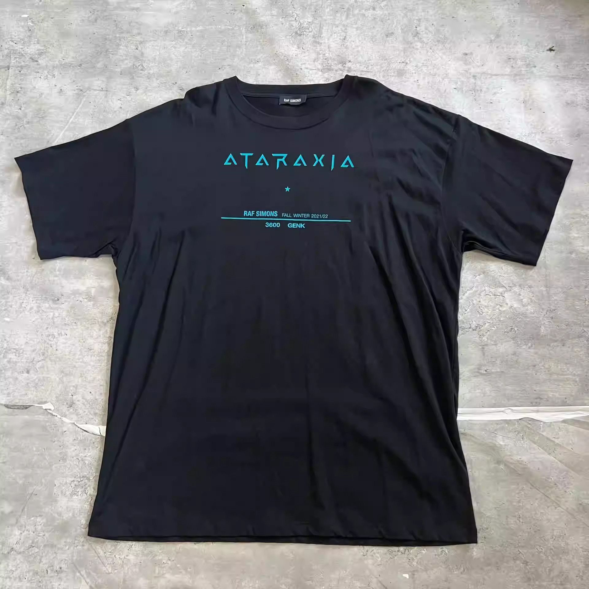 Raf Simons Raf Simons 21fw slogan short sleeve-2505 Size US XL / EU 56 / 4 - 1 Thumbnail