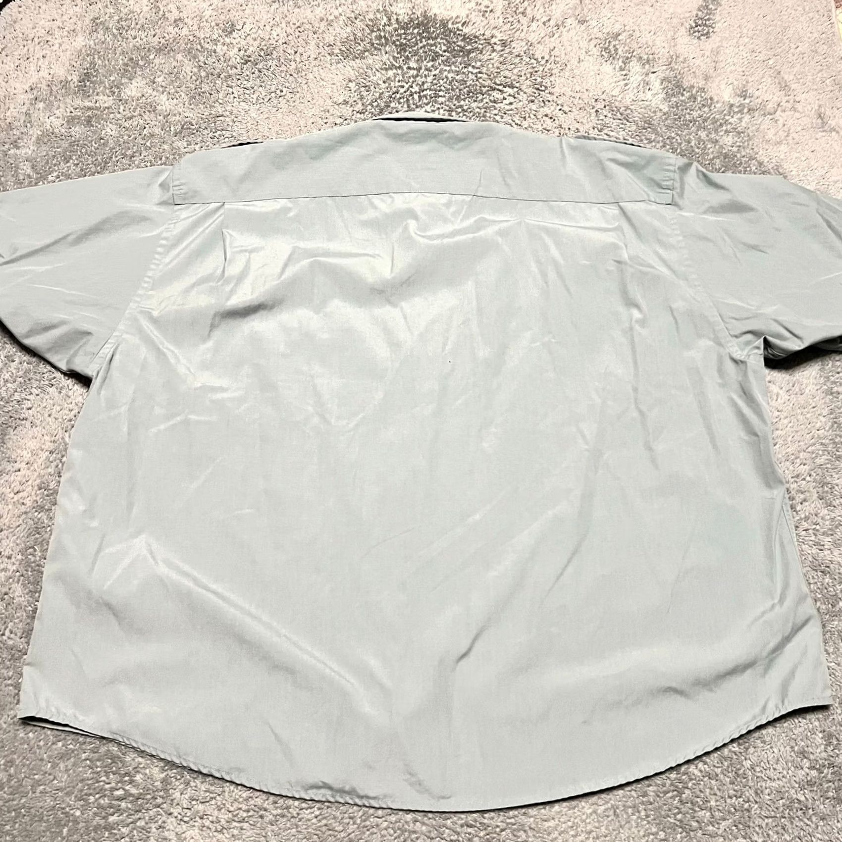 Vintage Cabela's Shirt Mens 4XL Blue Short Sleeve Button Pockets Safari Series Size US XXL / EU 58 / 5 - 4 Thumbnail
