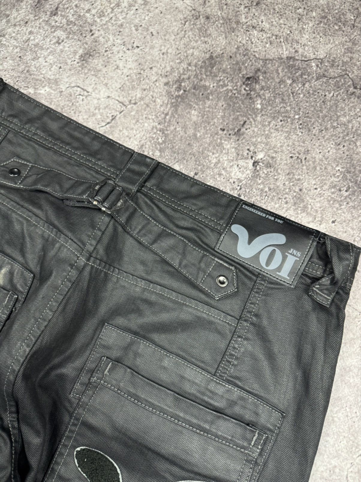 Japanese Brand Vintage VOI Jeans Distressed flared denim japan style 34 Size US 34 / EU 50 - 4 Thumbnail