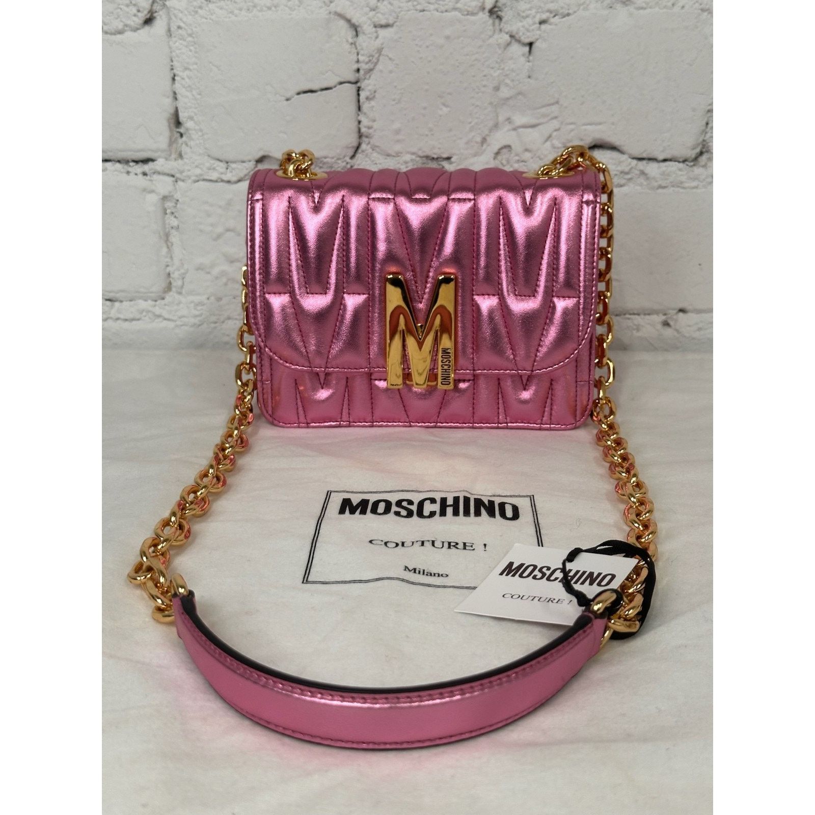 Moschino SS23 MOSCHINO Couture Jeremy Scott "M" Purse Shoulder Bag Size ONE SIZE - 8 Thumbnail