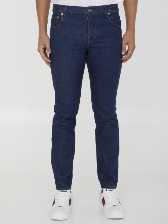 Gucci GUCCI Men Denim Pants 796474 BLUE Size US 30 / EU 46 - 1 Thumbnail