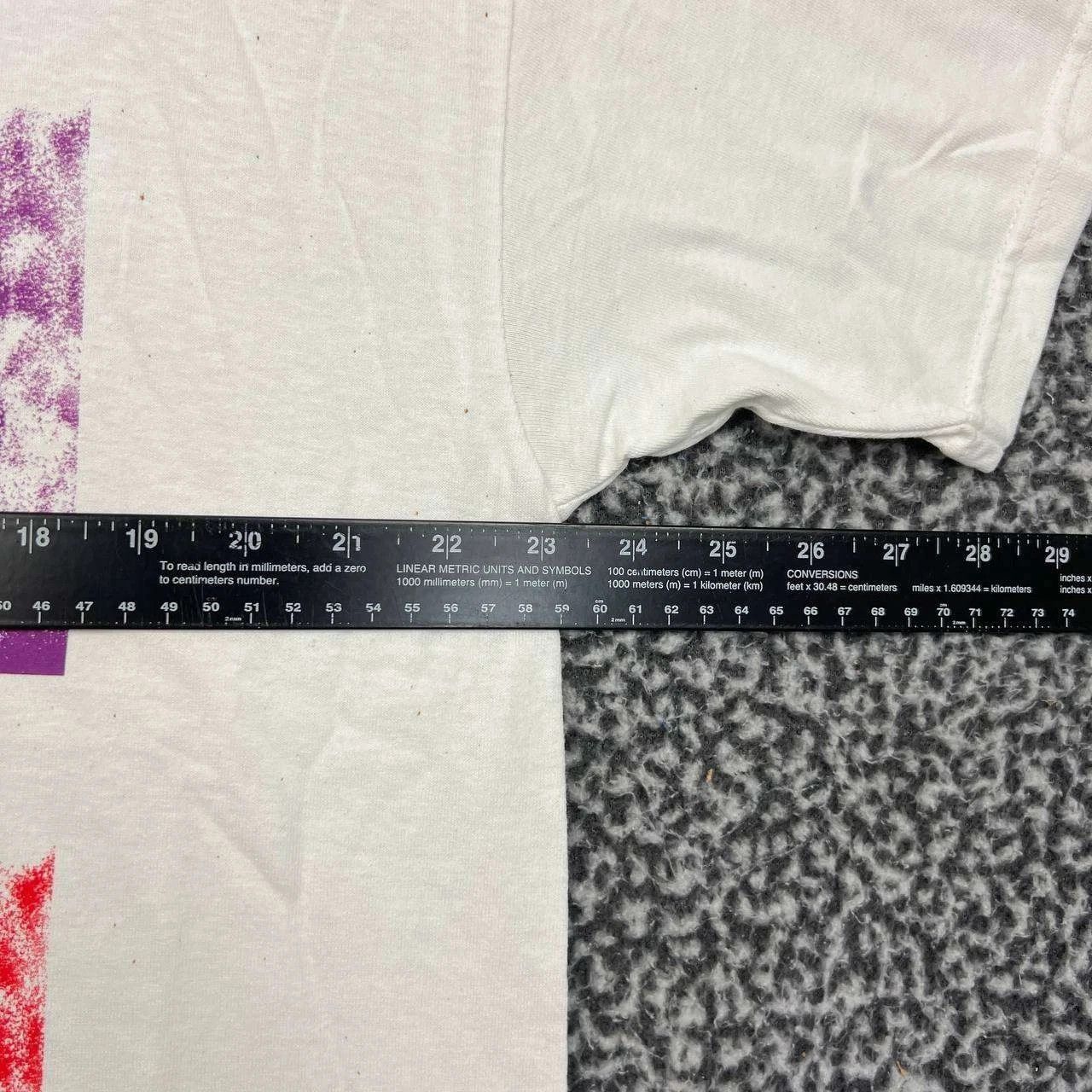 Gildan Vintage Experience Jimi Hendrix Shirt Men XL White Gildan Size US XL / EU 56 / 4 - 8 Thumbnail