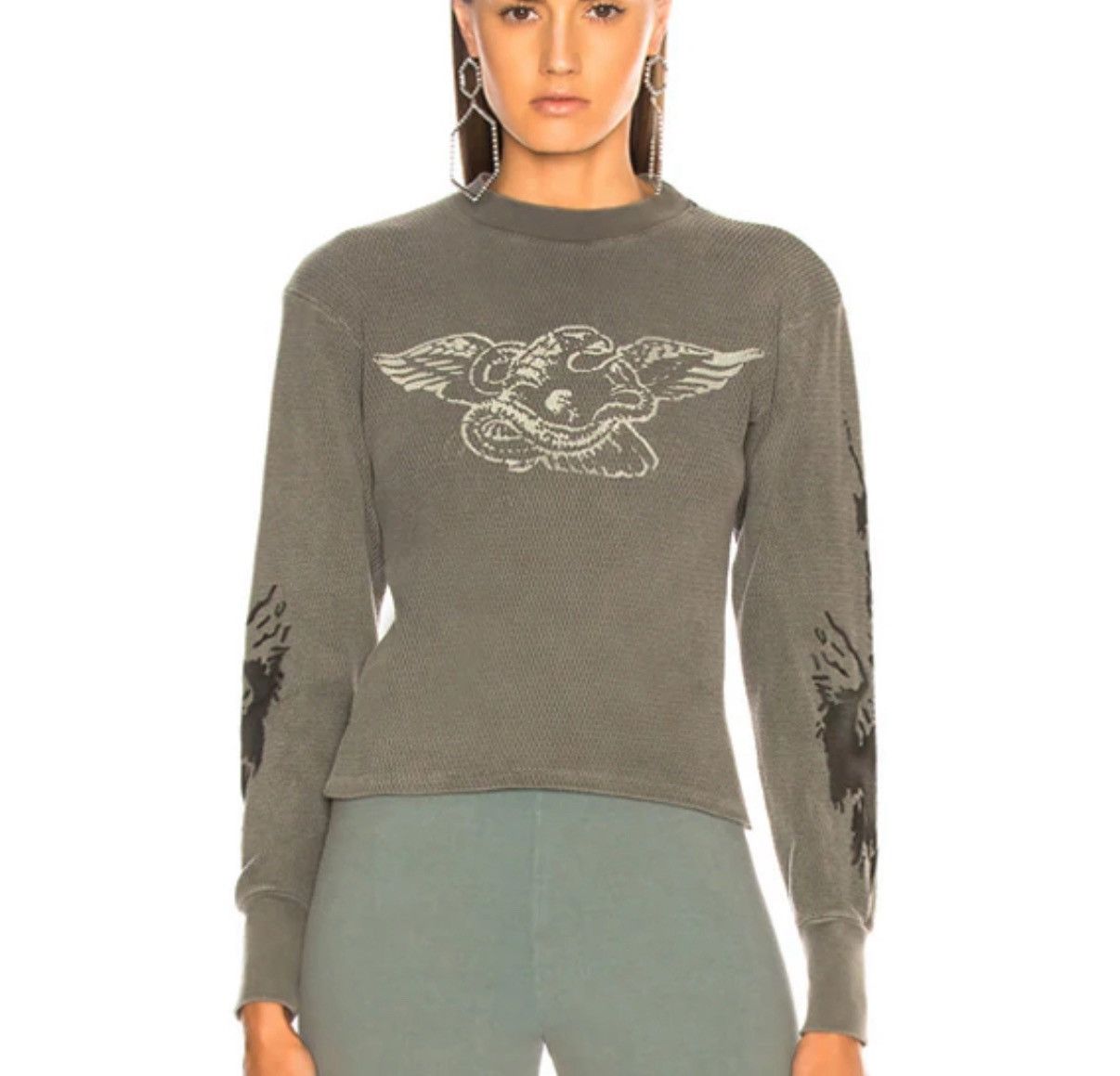 Yeezy Yeezy Season 6 Graphic Thermal Long Sleeve Size XS / US 0-2 / IT 36-38 - 1 Thumbnail