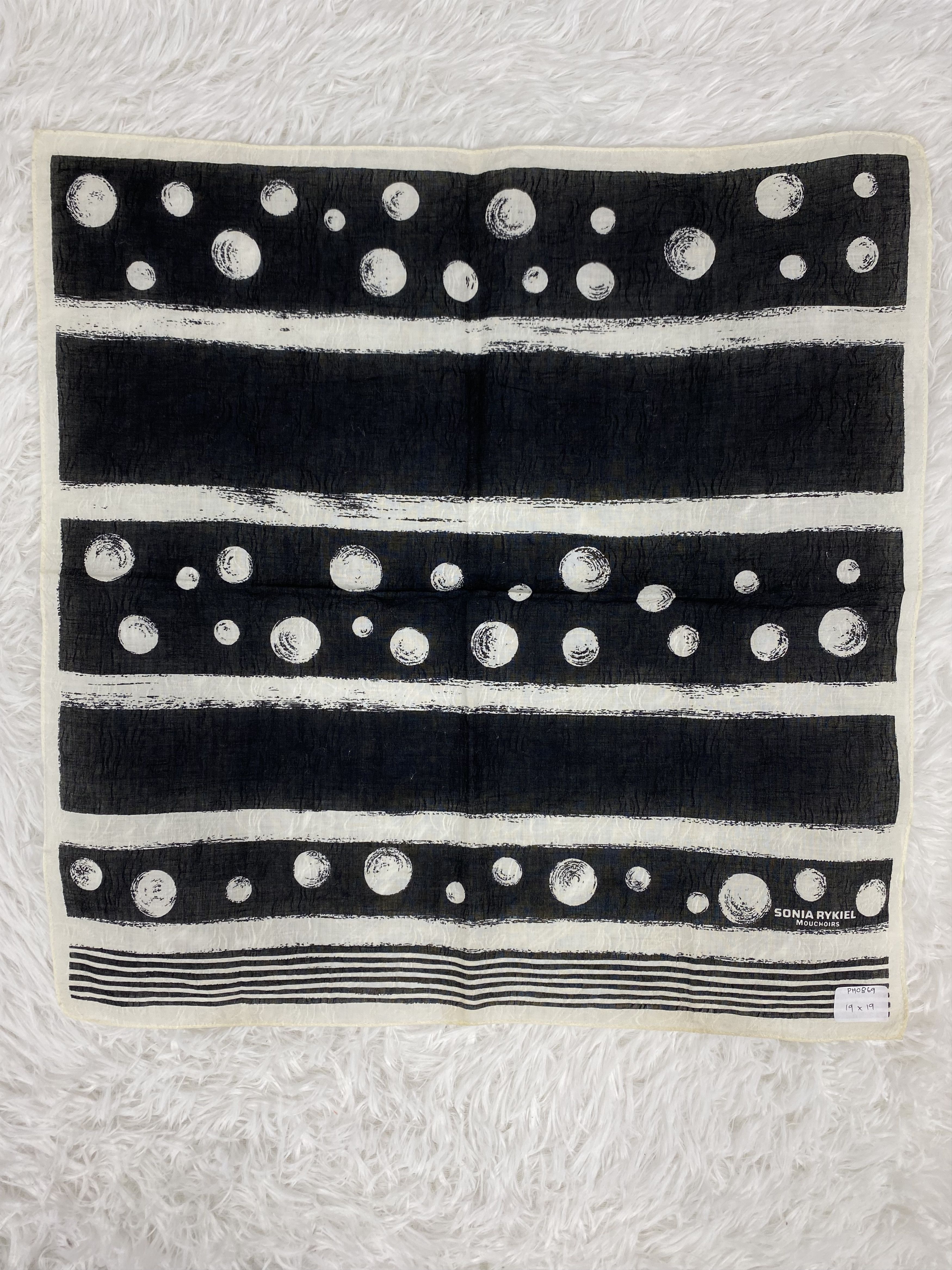 Designer × Vintage Vintage Sonia Rykiel Handkerchief Neckerchief PH0869 Size ONE SIZE - 4 Thumbnail